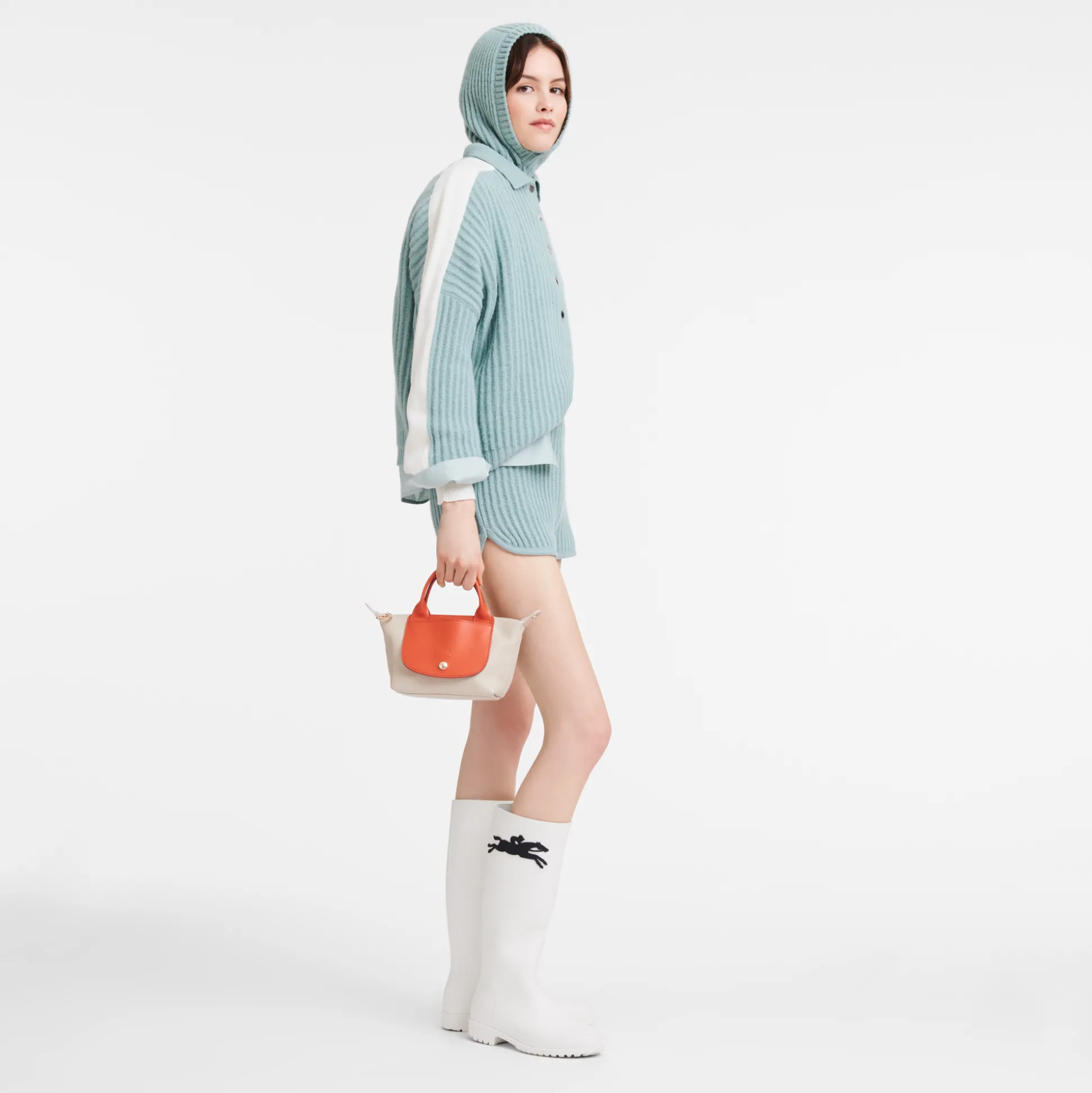 Hot Longchamp Borsa con manico XS Paprica