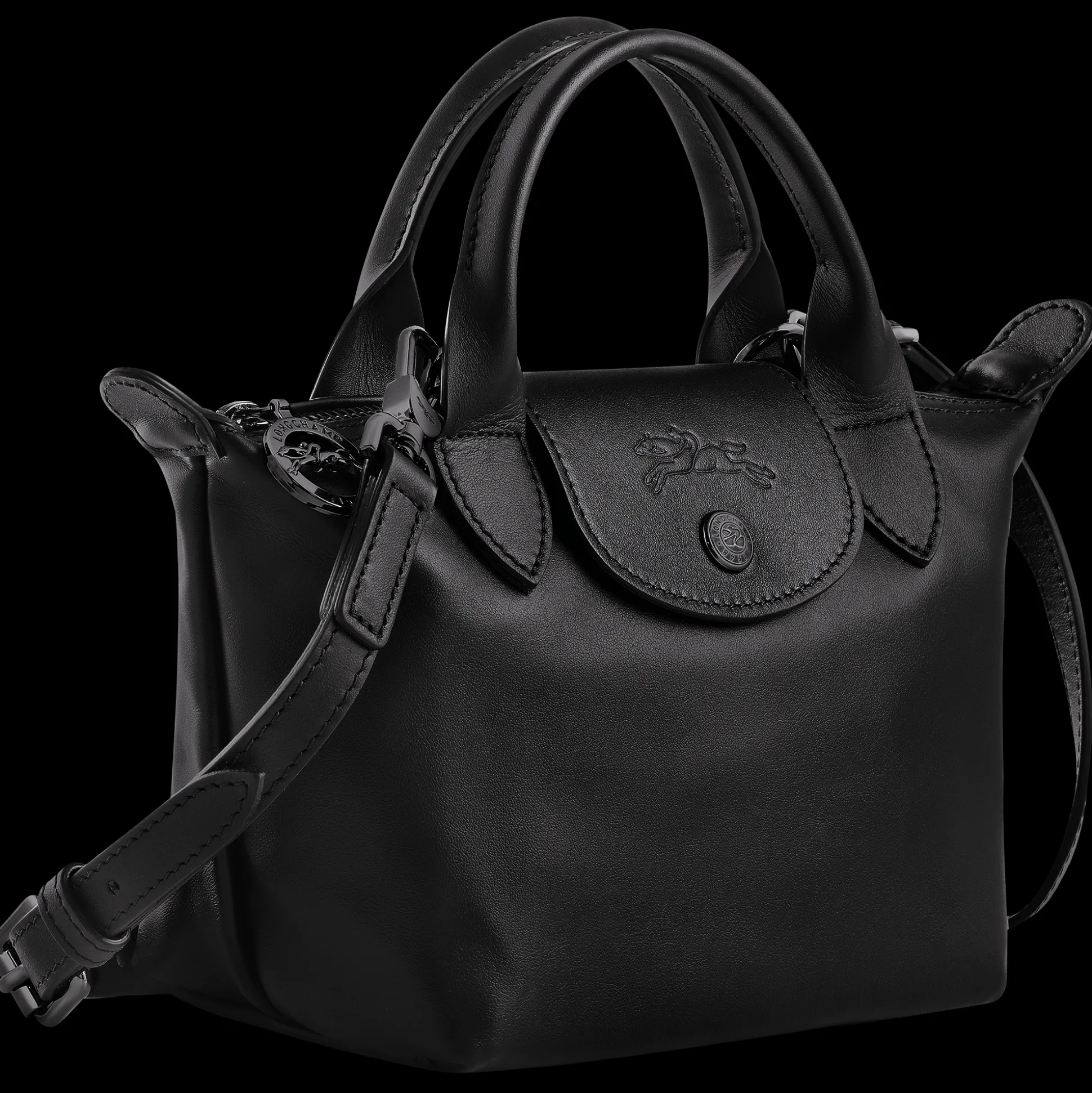 borsa_con_manico_xs_2-41.webp Hot Longchamp Borsa con manico XS Nero