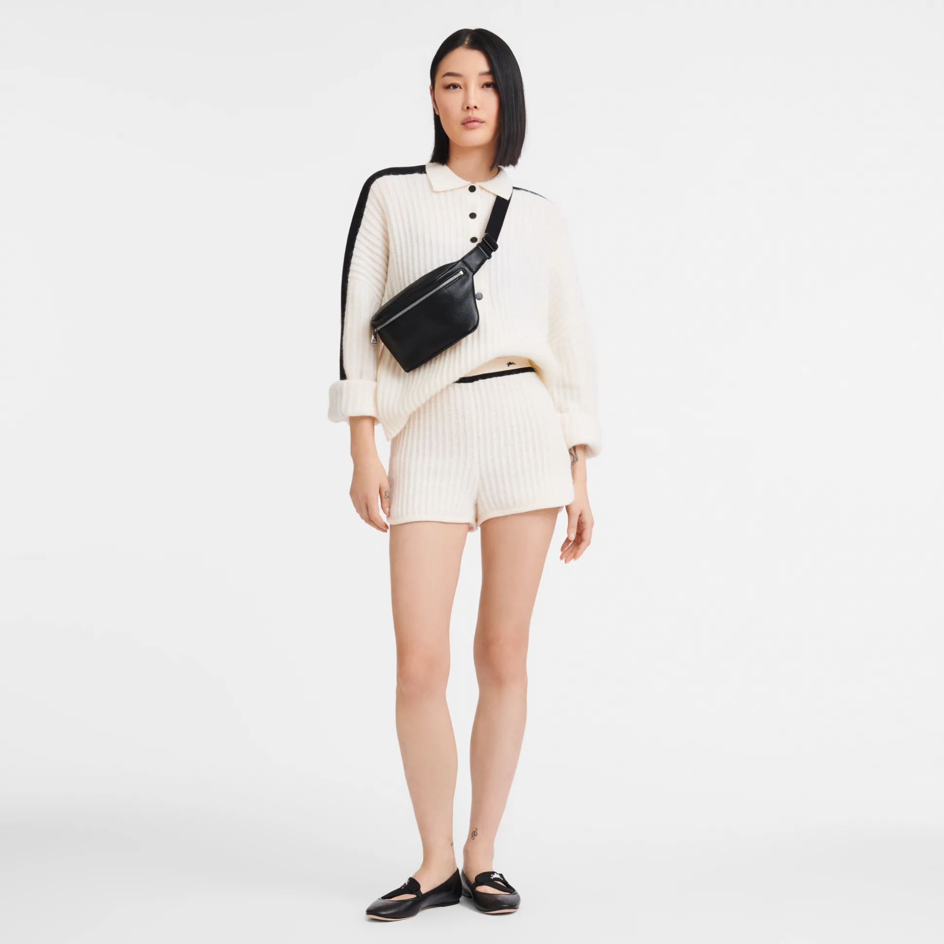 Best Sale Longchamp Borsa da cintura Nero