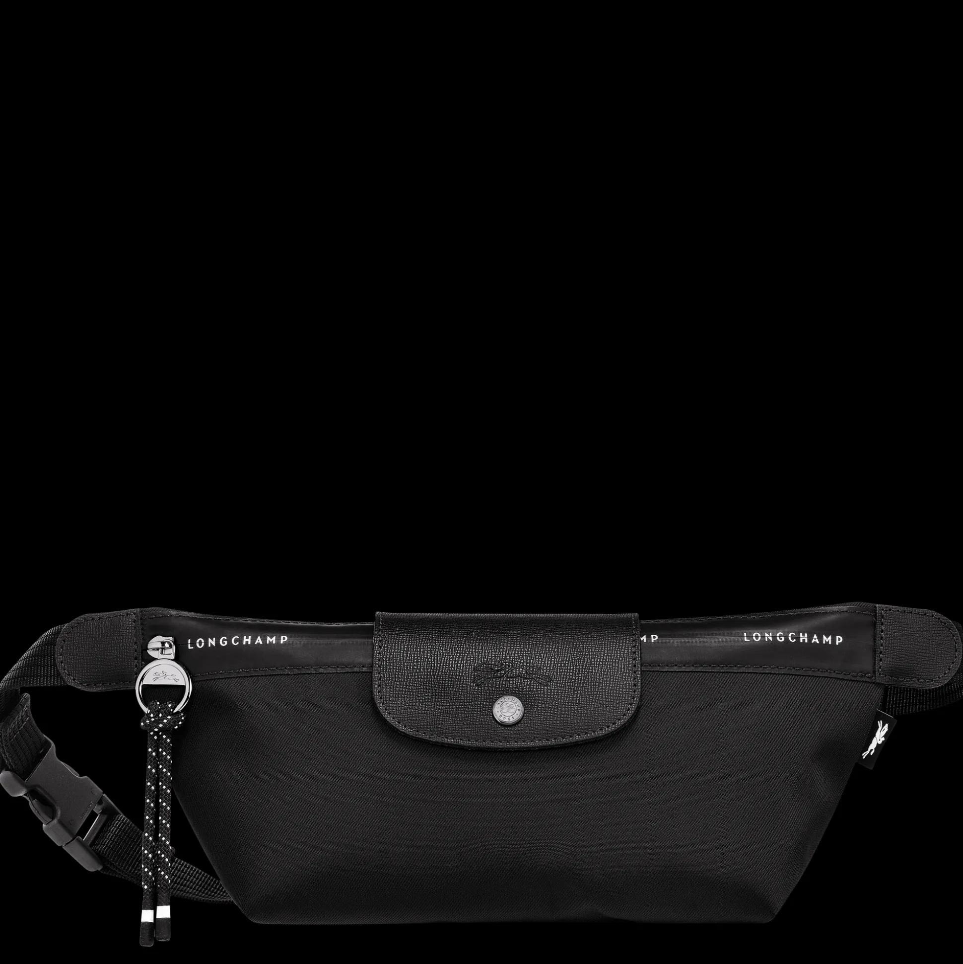 Sale Longchamp Borsa da cintura M Nero