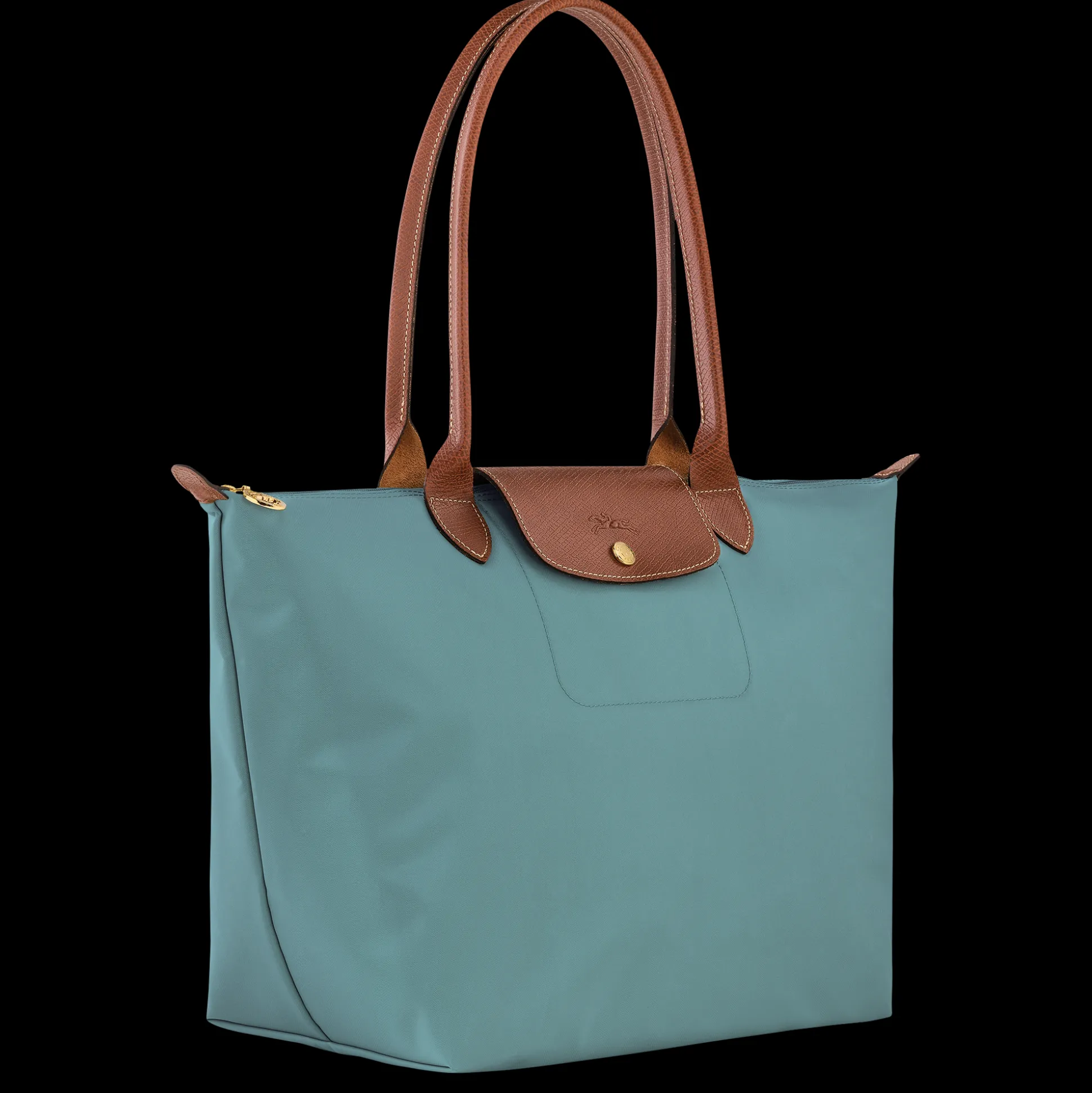 Cheap Longchamp Borsa da spalla L Eucalipto