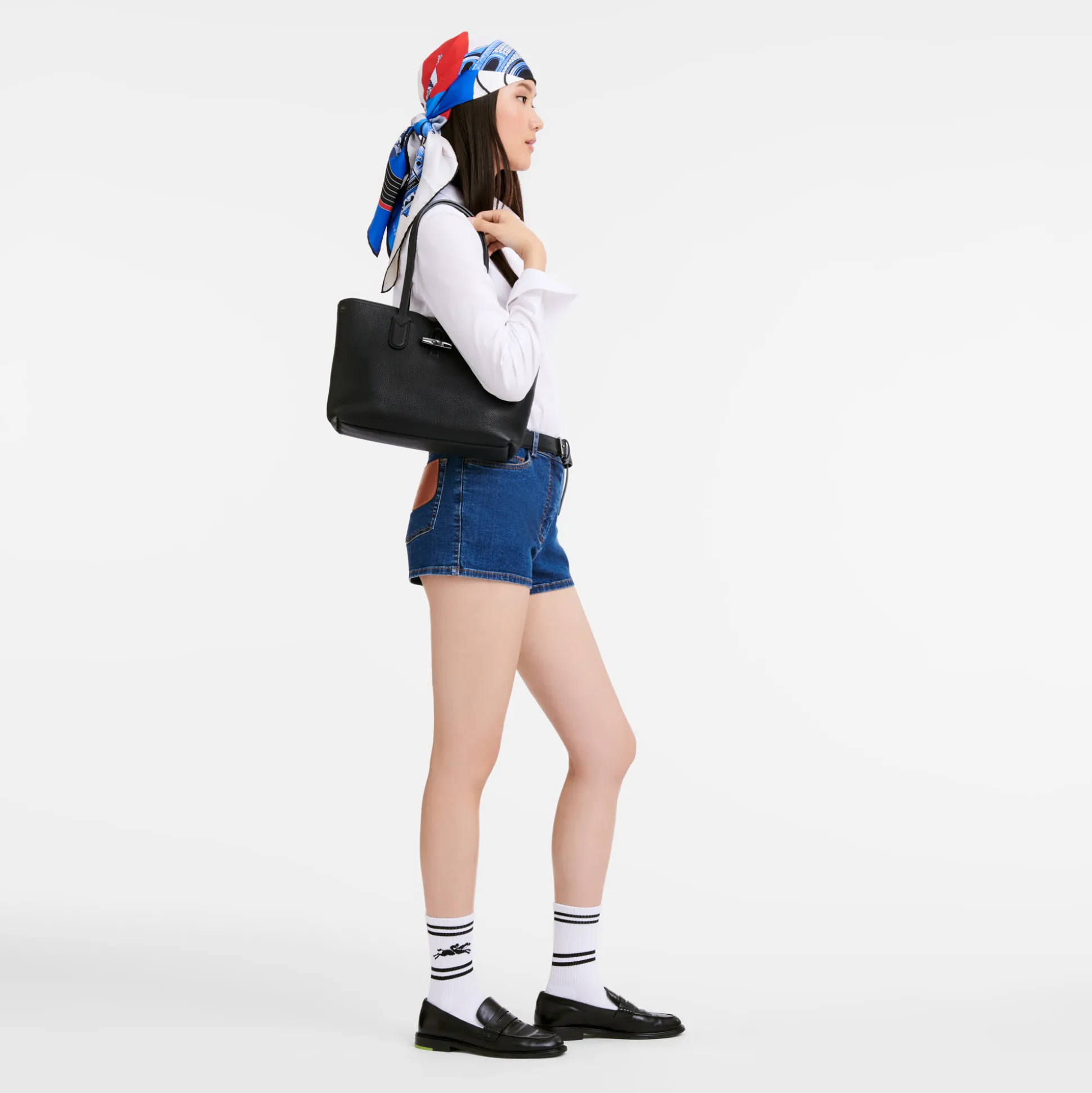 Store Longchamp Borsa da spalla L Nero