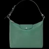Cheap Longchamp Borsa da spalla M Salvia