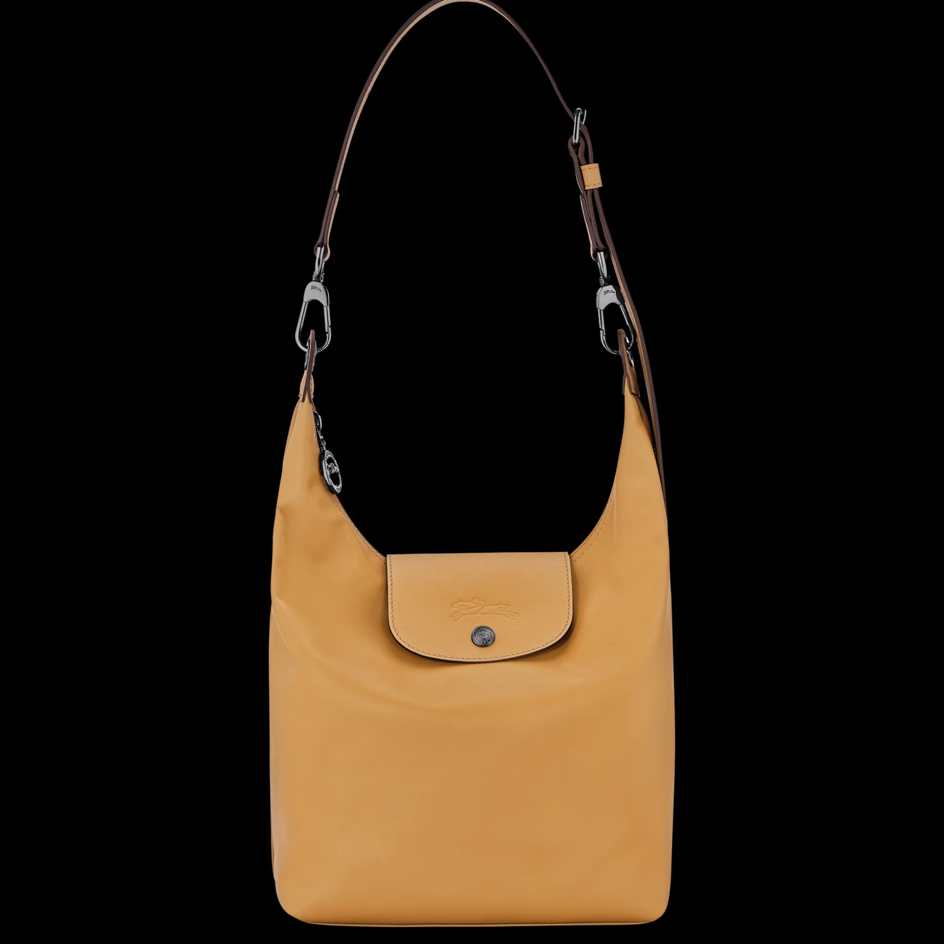 Online Longchamp Borsa da spalla M Miele