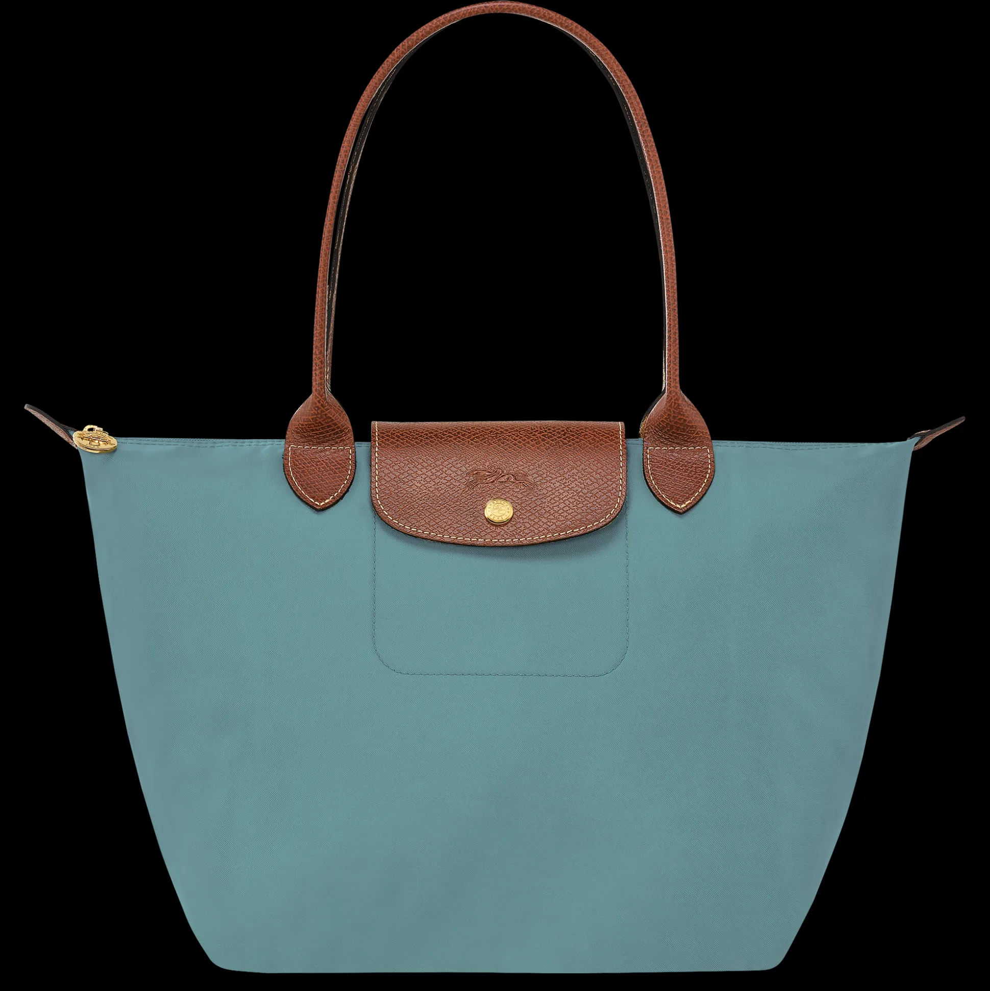 Outlet Longchamp Borsa da spalla M Eucalipto