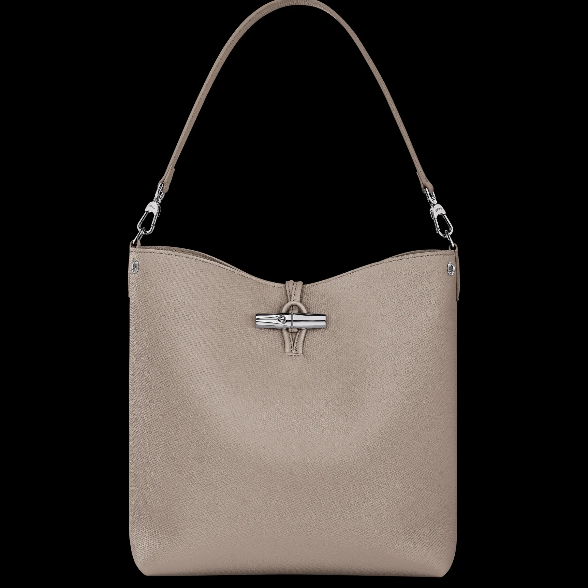 Discount Longchamp Borsa da spalla M Argilla