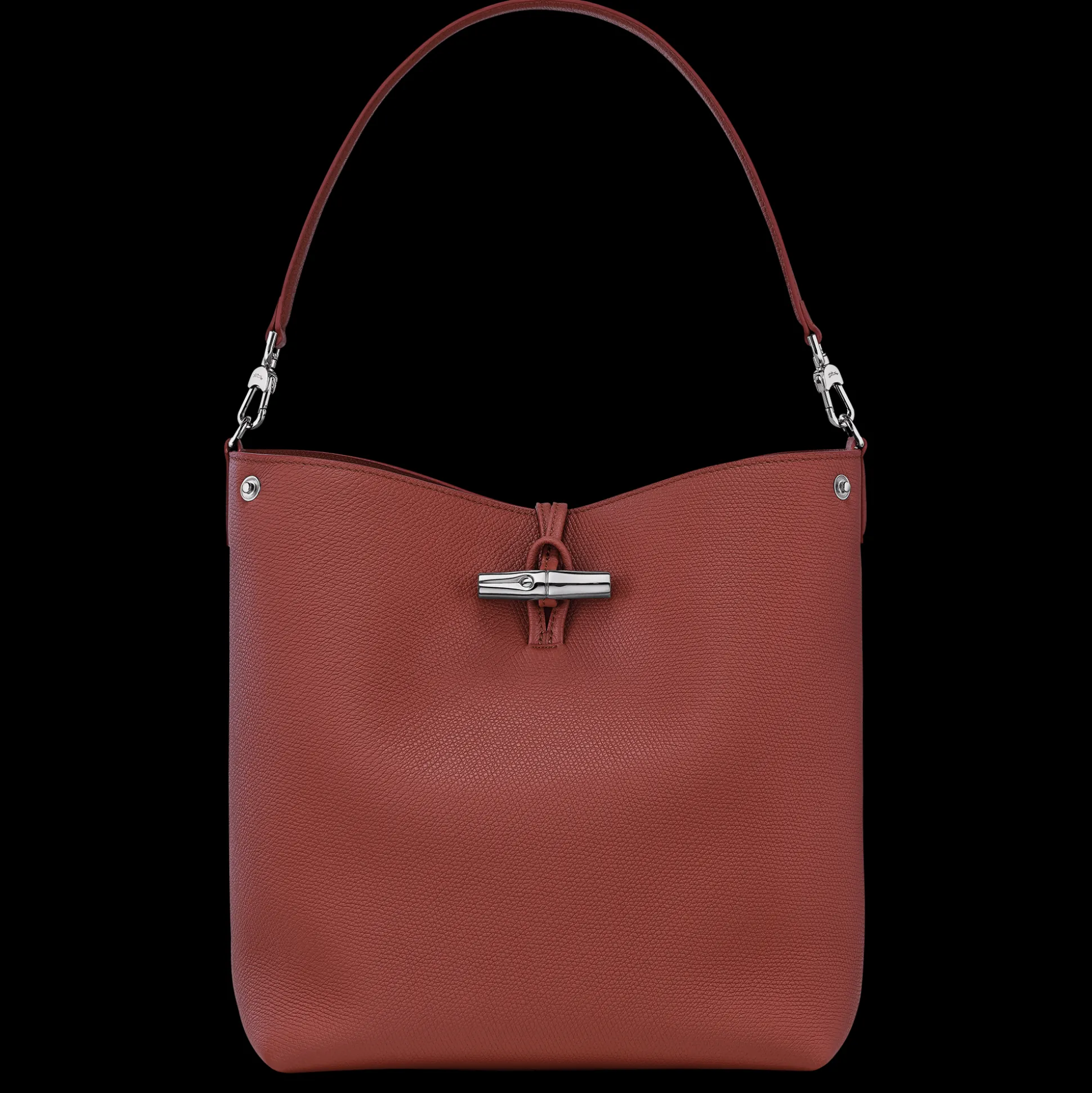 Store Longchamp Borsa da spalla M Castagna