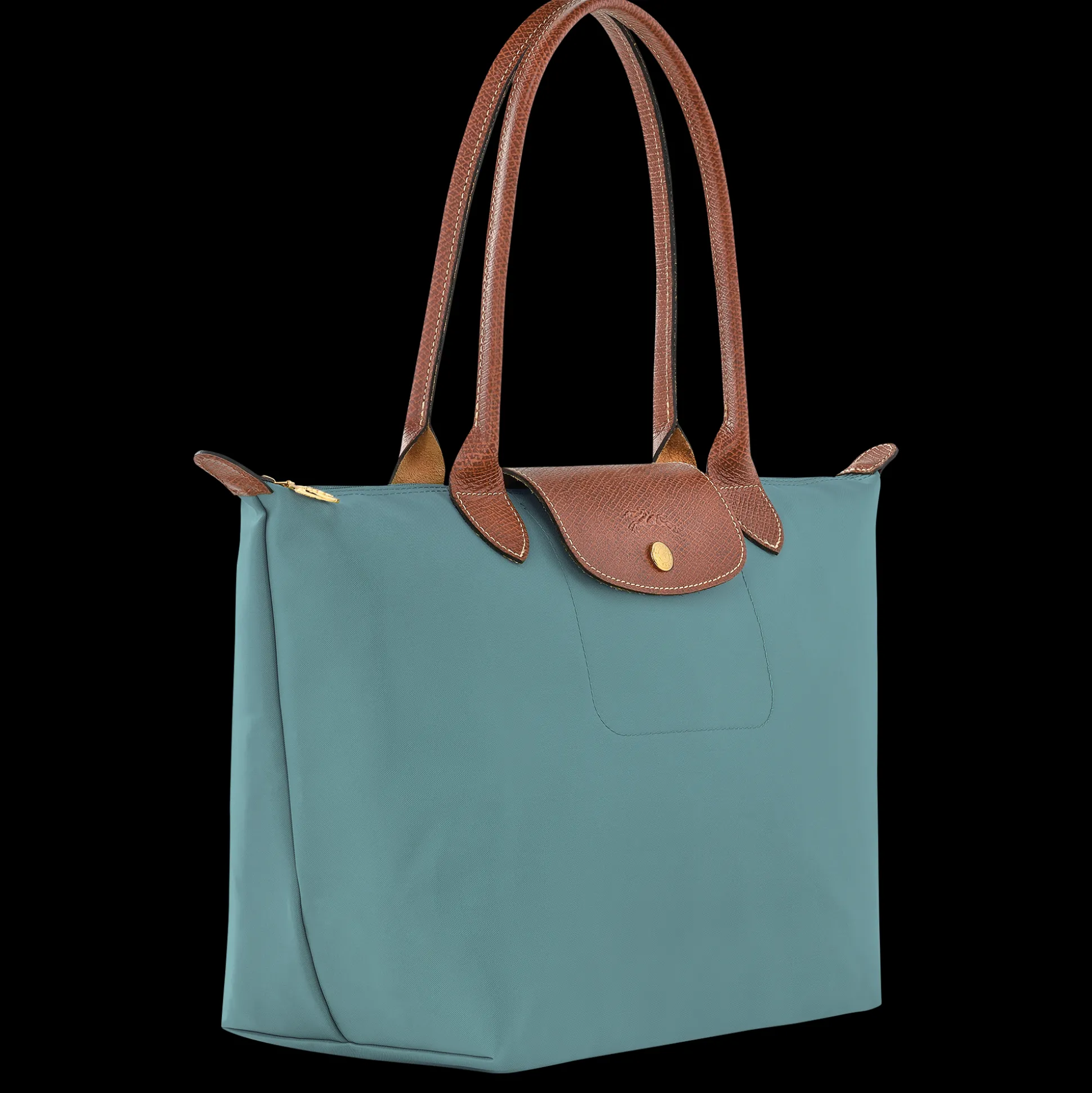 Outlet Longchamp Borsa da spalla M Eucalipto