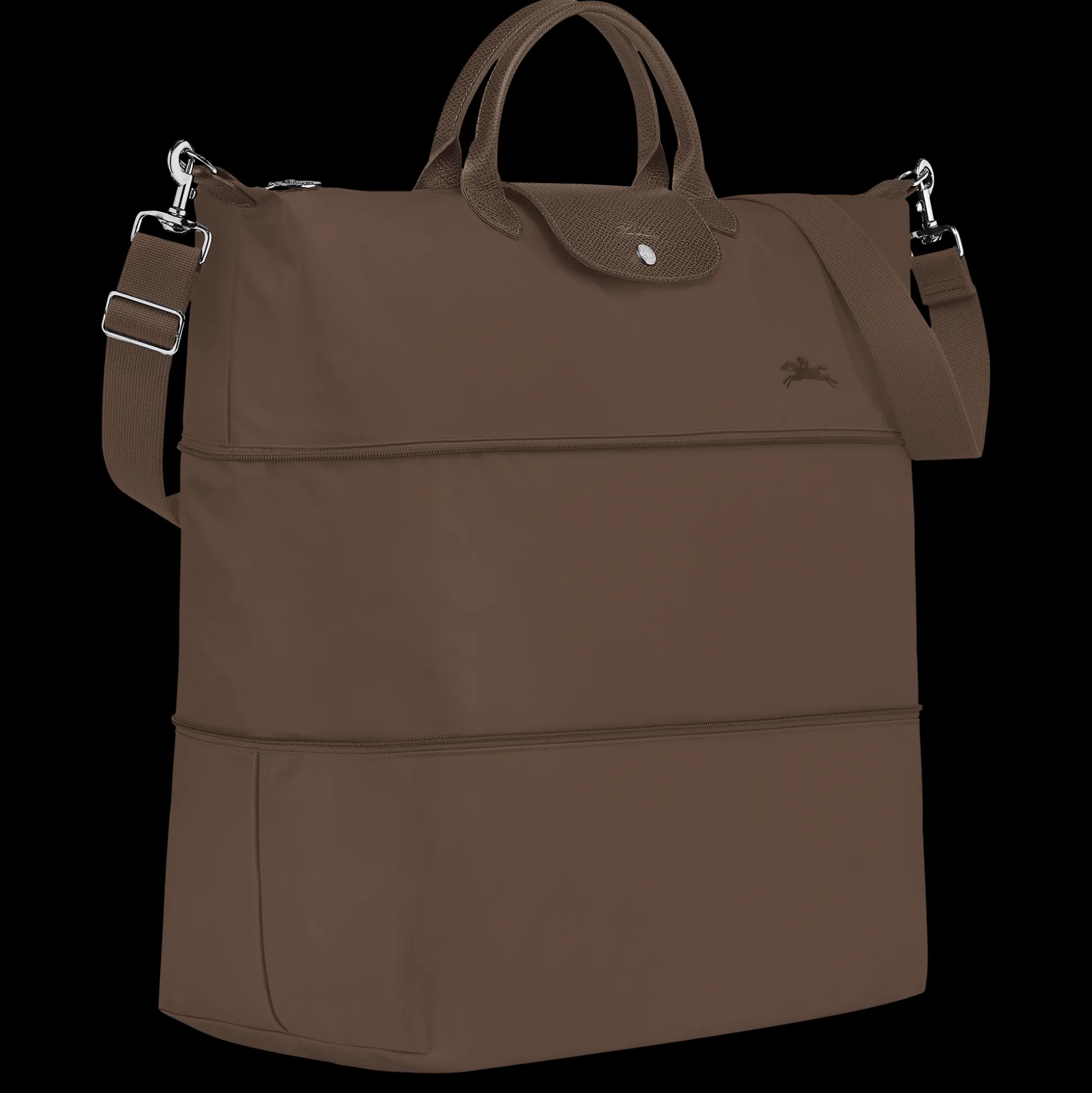 Fashion Longchamp Borsa da viaggio espandibile Terra
