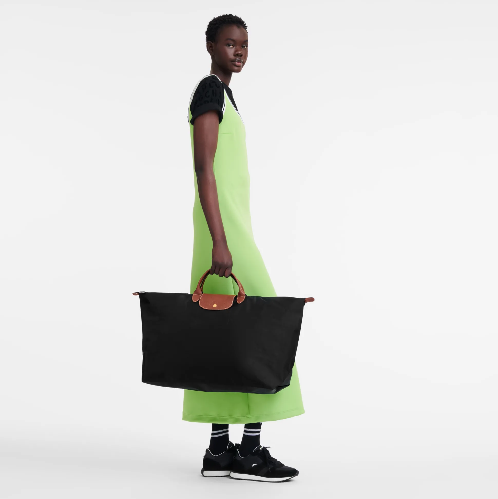 Best Sale Longchamp Borsa da viaggio L Nero