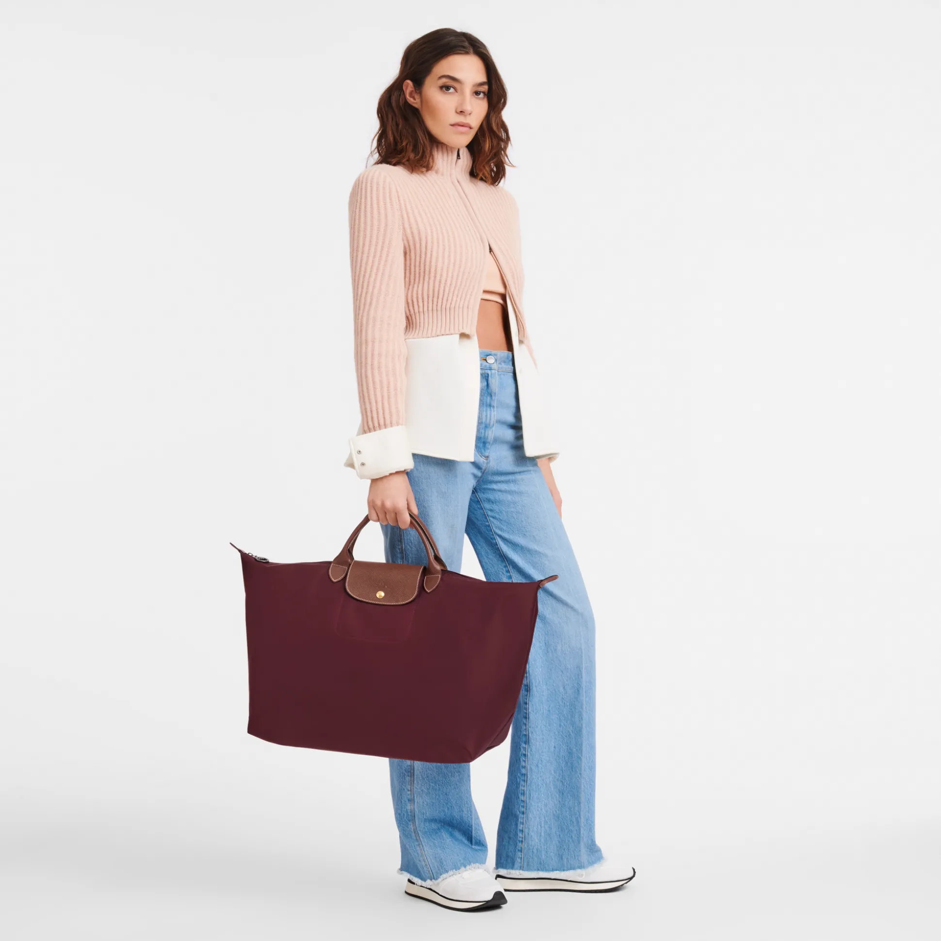 Shop Longchamp Borsa da viaggio L Amaranto