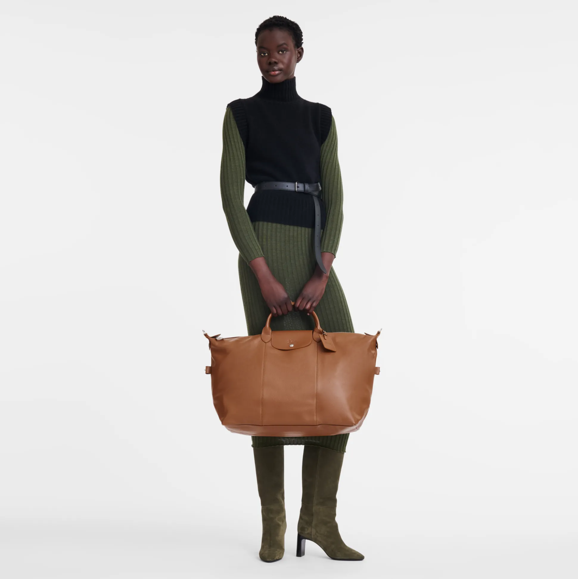 Outlet Longchamp Borsa da viaggio L Caramello