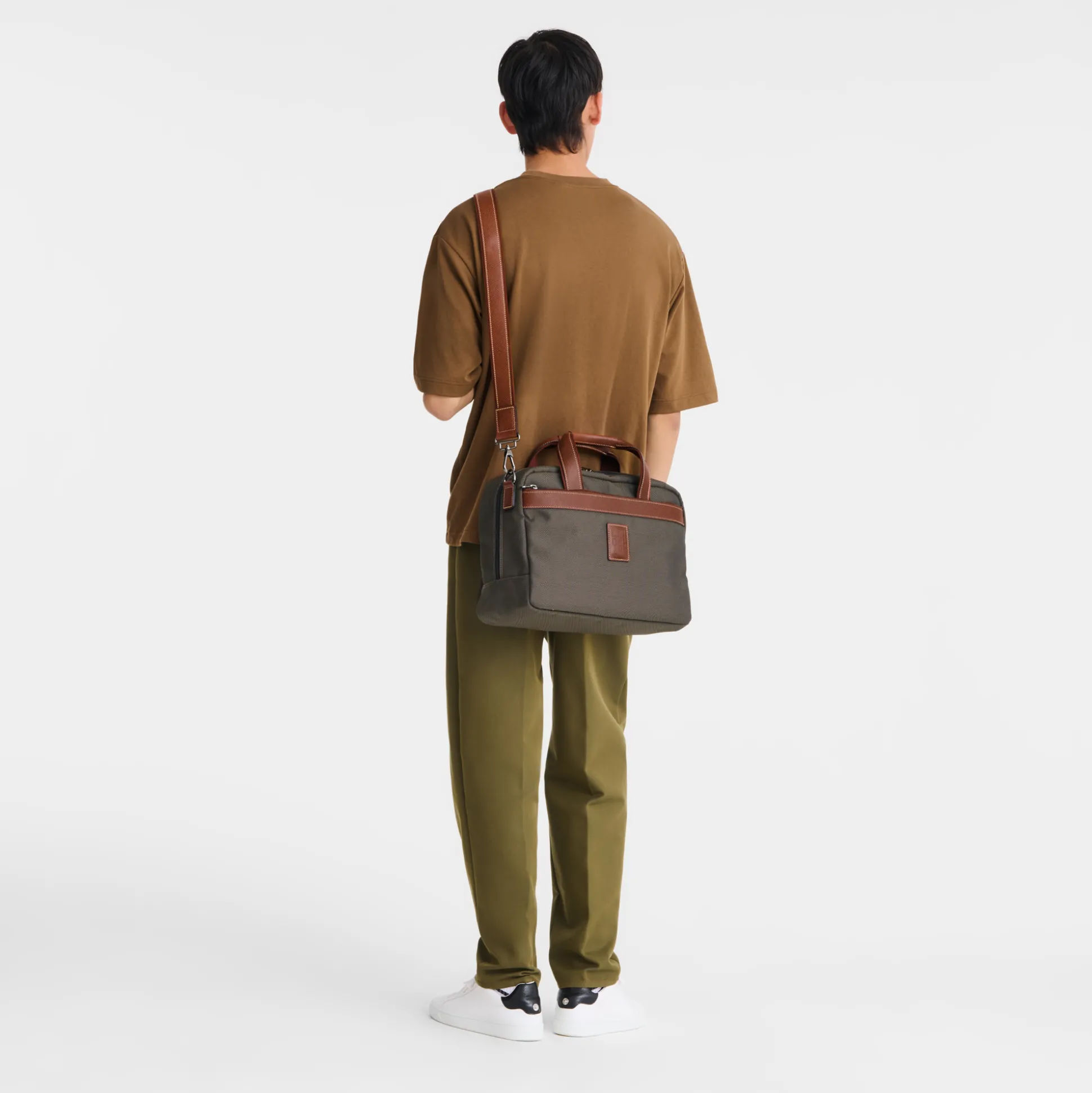 Sale Longchamp Borsa da viaggio S Marrone