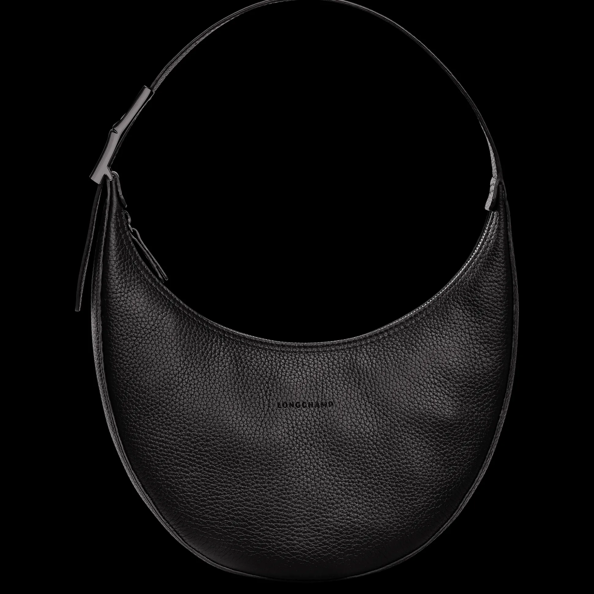 New Longchamp Borsa hobo M Nero