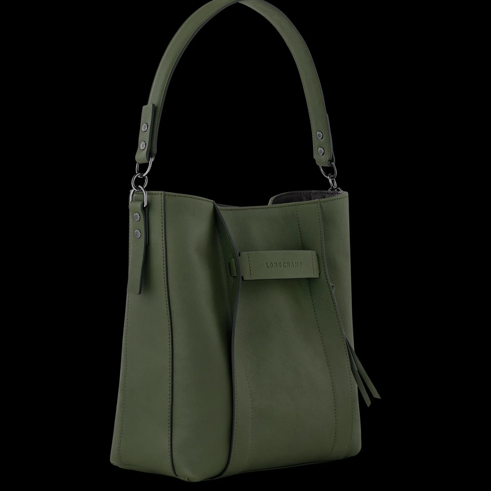 borsa_hobo_m_2-9.webp Sale Longchamp Borsa hobo M Kaki