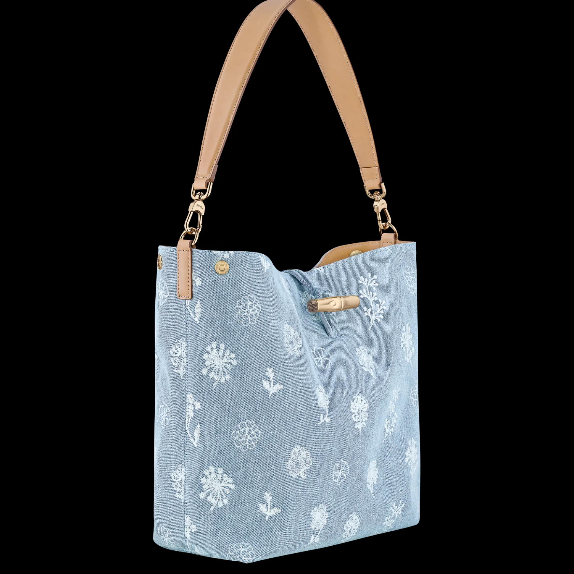 borsa_hobo_m_2.webp Best Sale Longchamp Borsa hobo M Cielo