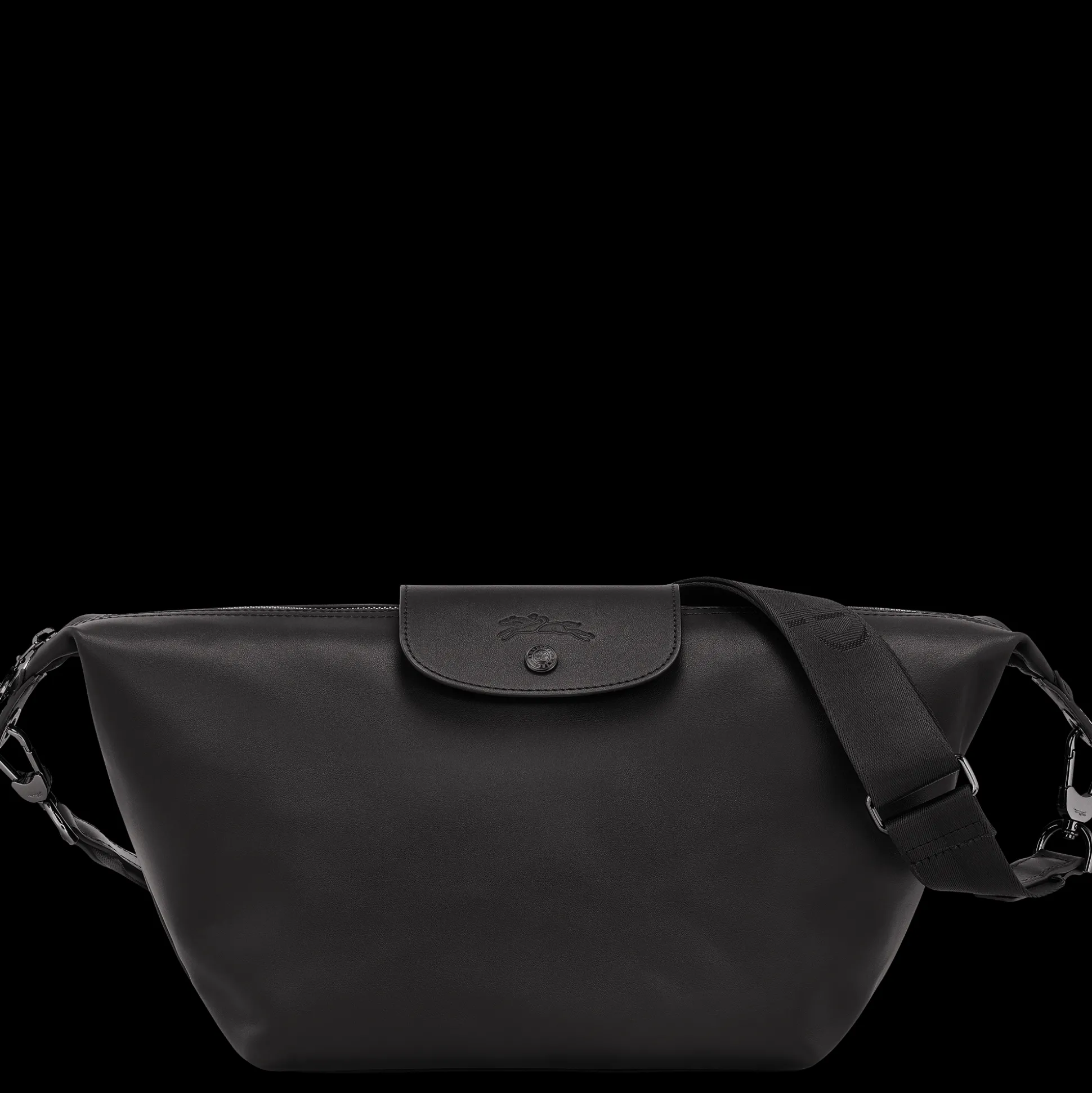 Hot Longchamp Borsa hobo S Nero