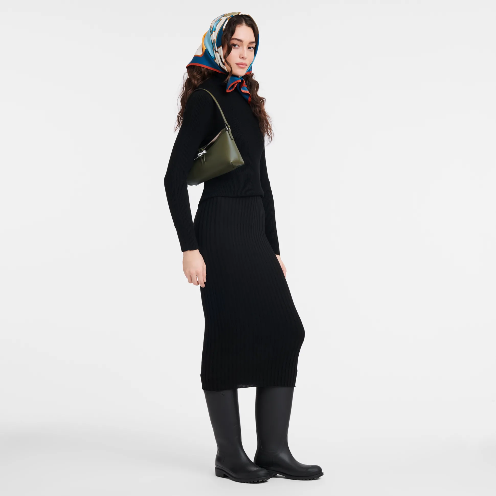 Best Longchamp Borsa hobo S Kaki