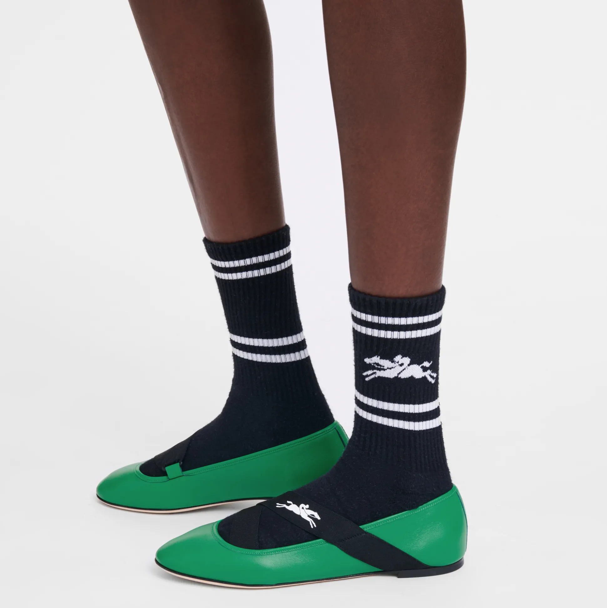 Online Longchamp Calzini Nero