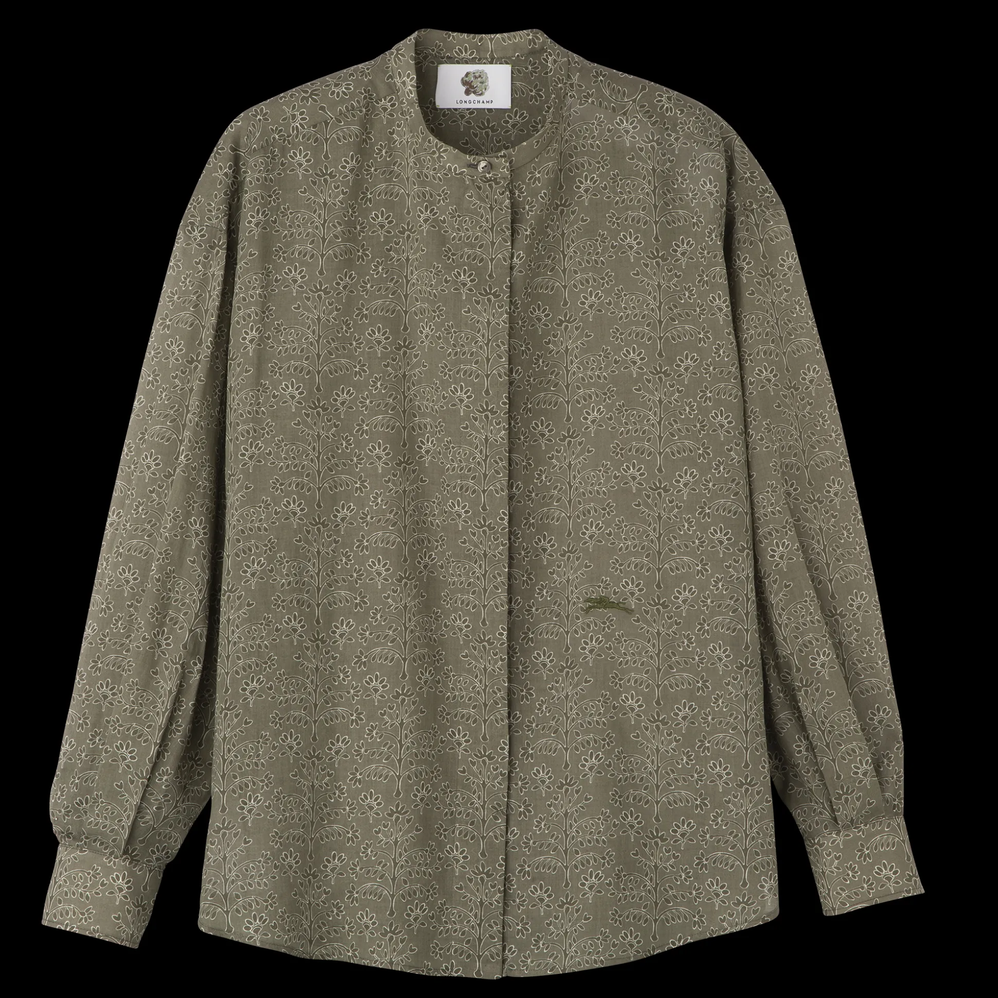 Shop Longchamp Camicia Alloro