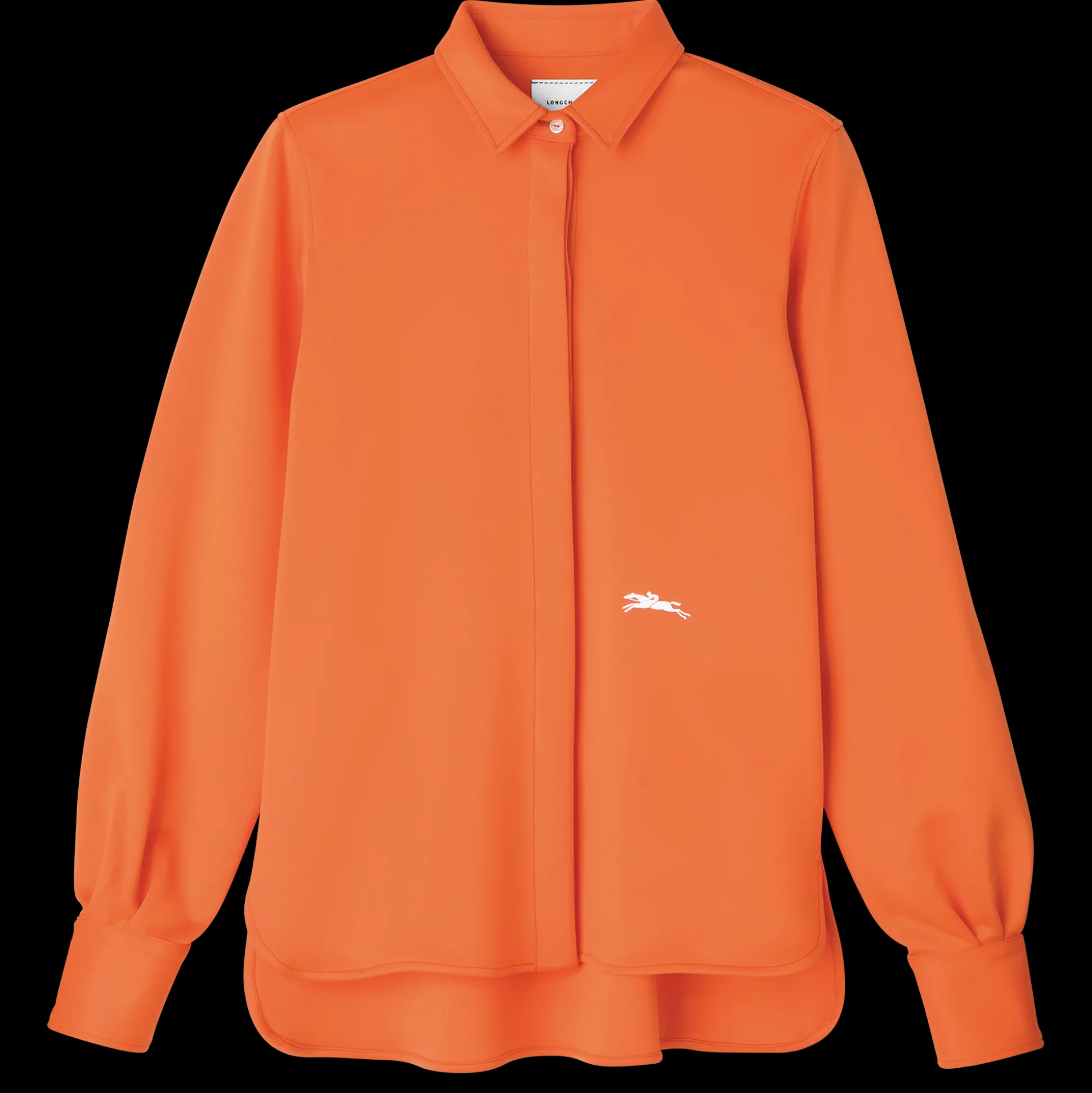 Cheap Longchamp Camicia Arancio