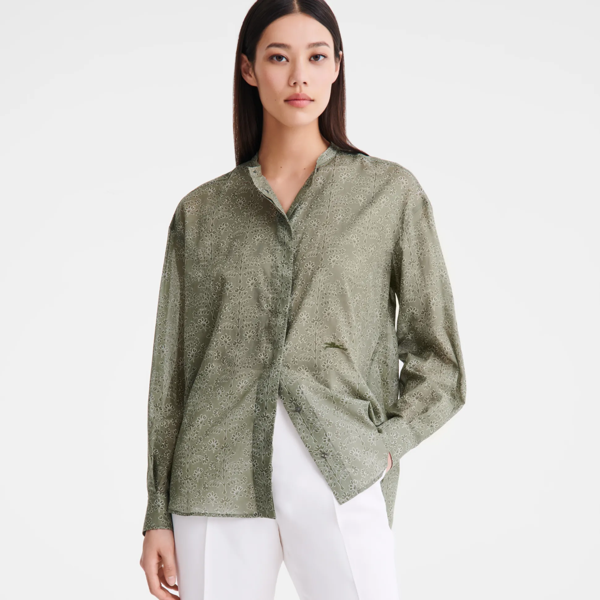 Shop Longchamp Camicia Alloro