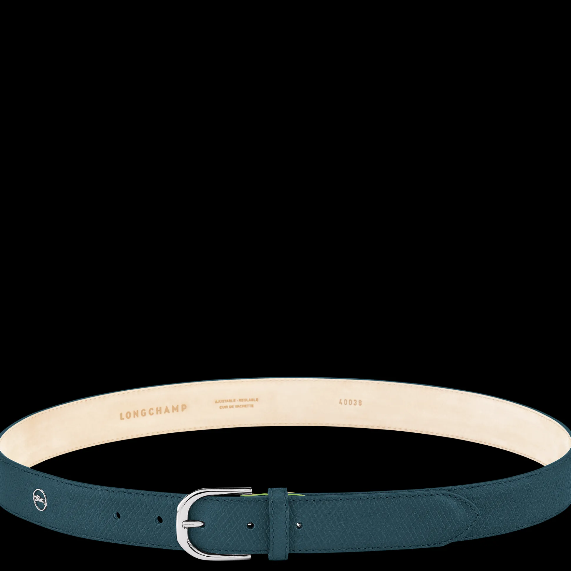 Cheap Longchamp Cintura da donna Pavone