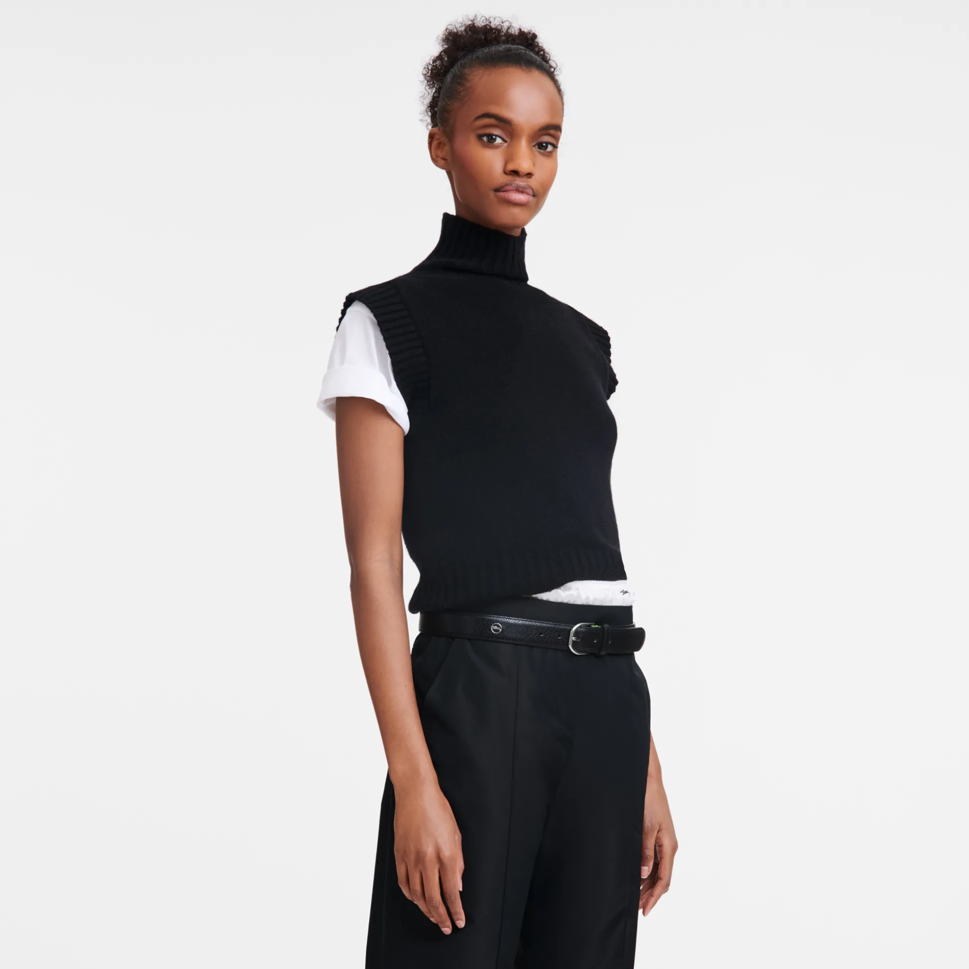 Sale Longchamp Cintura da donna Nero