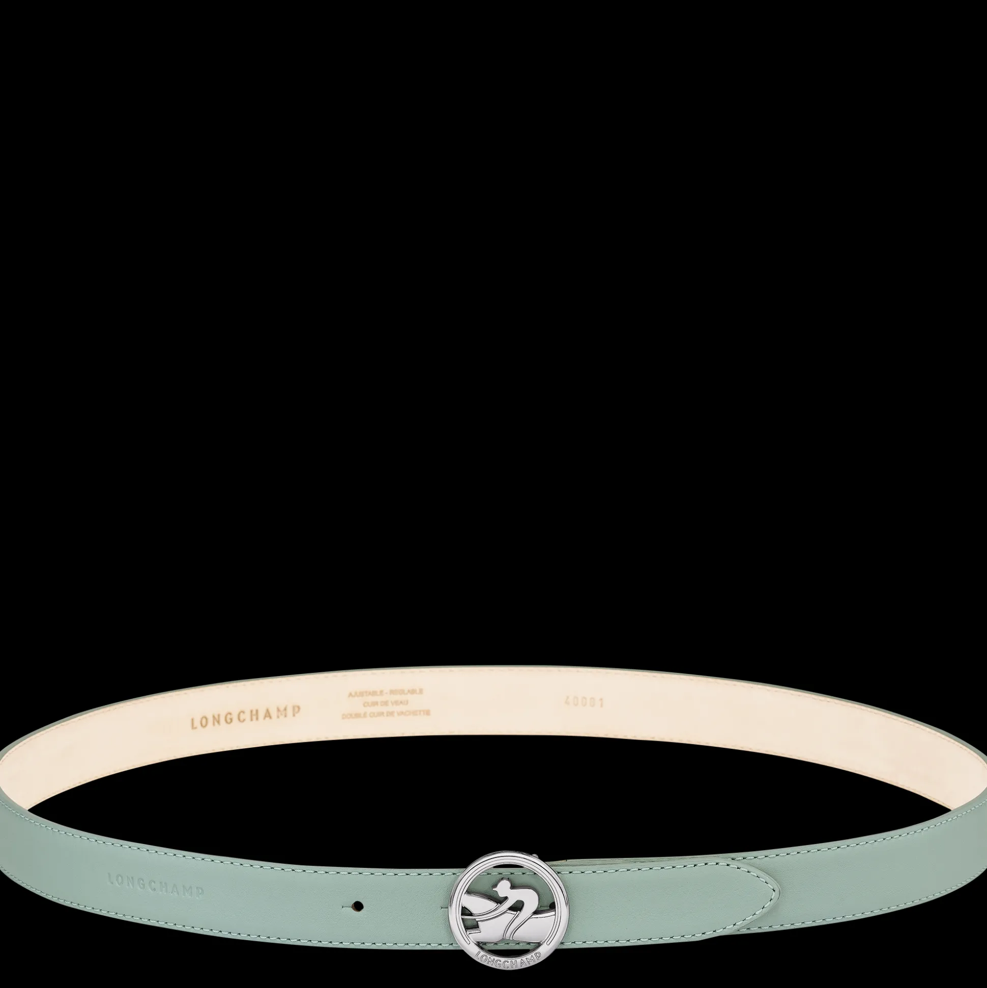 Shop Longchamp Cintura da donna La Médaille Pelle - Verde Pallido VerdePallido