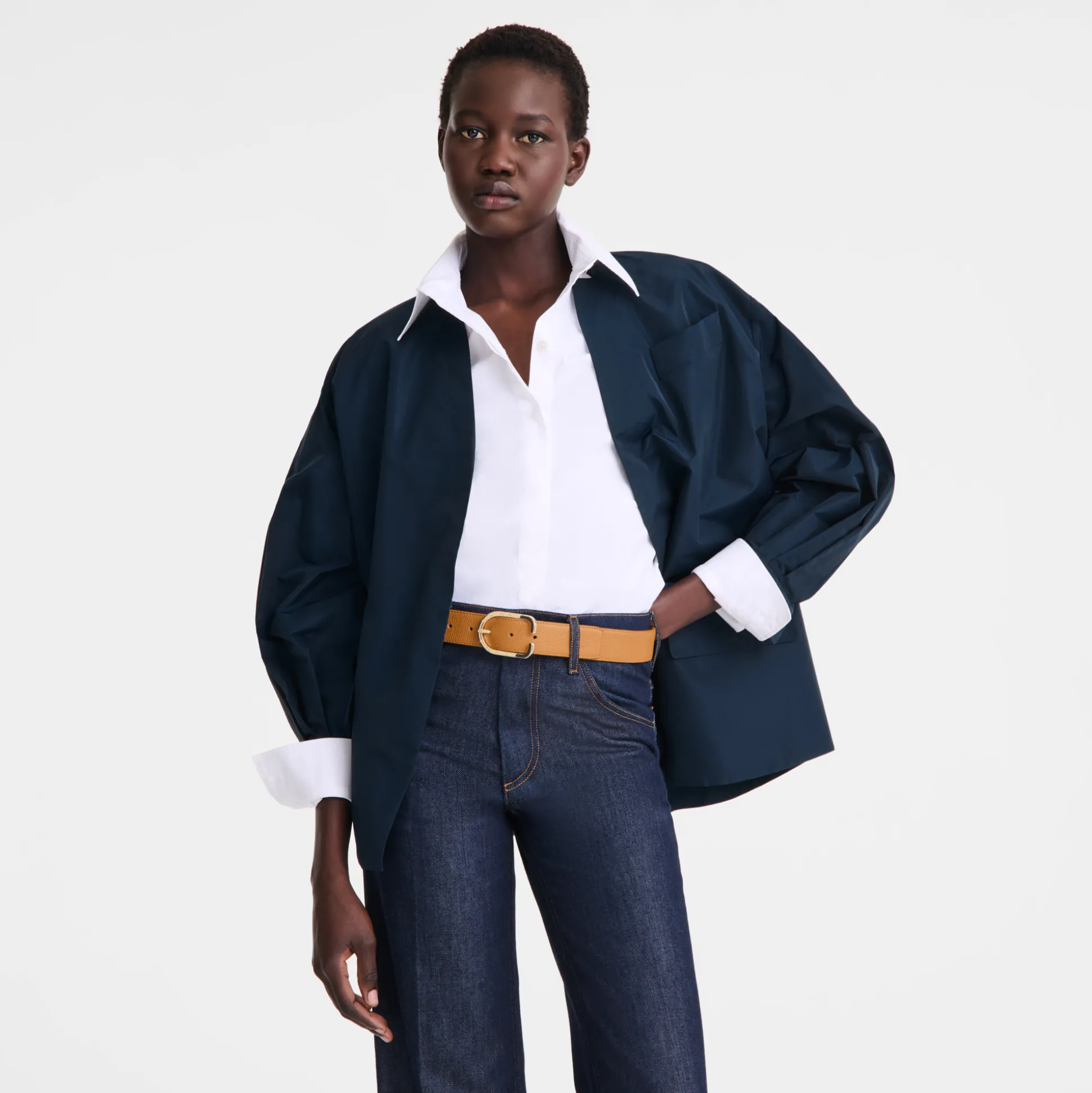 Store Longchamp Cintura da donna Le Foulonné Pelle - Noce