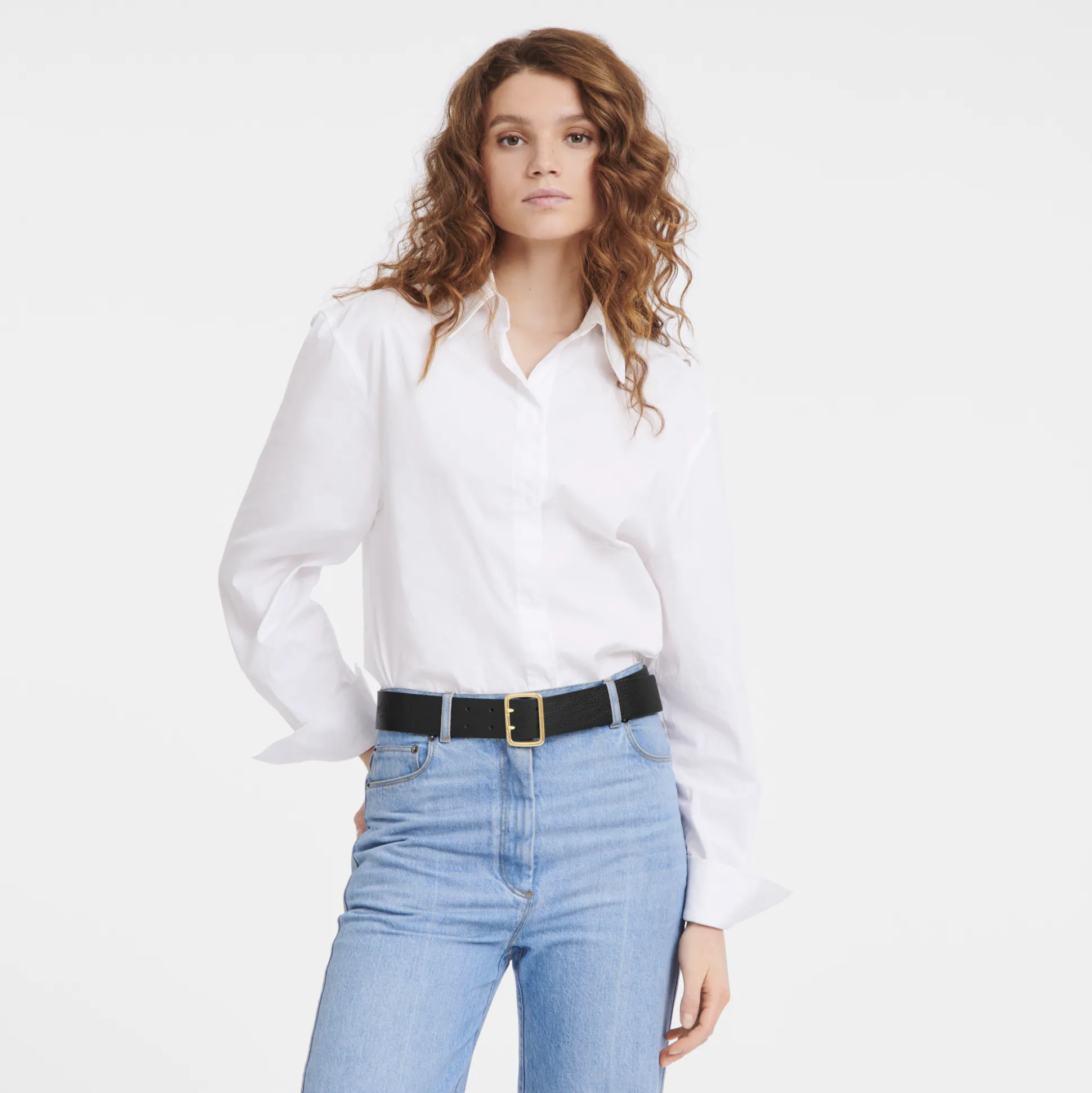 Fashion Longchamp Cintura da donna Pelle - Nero