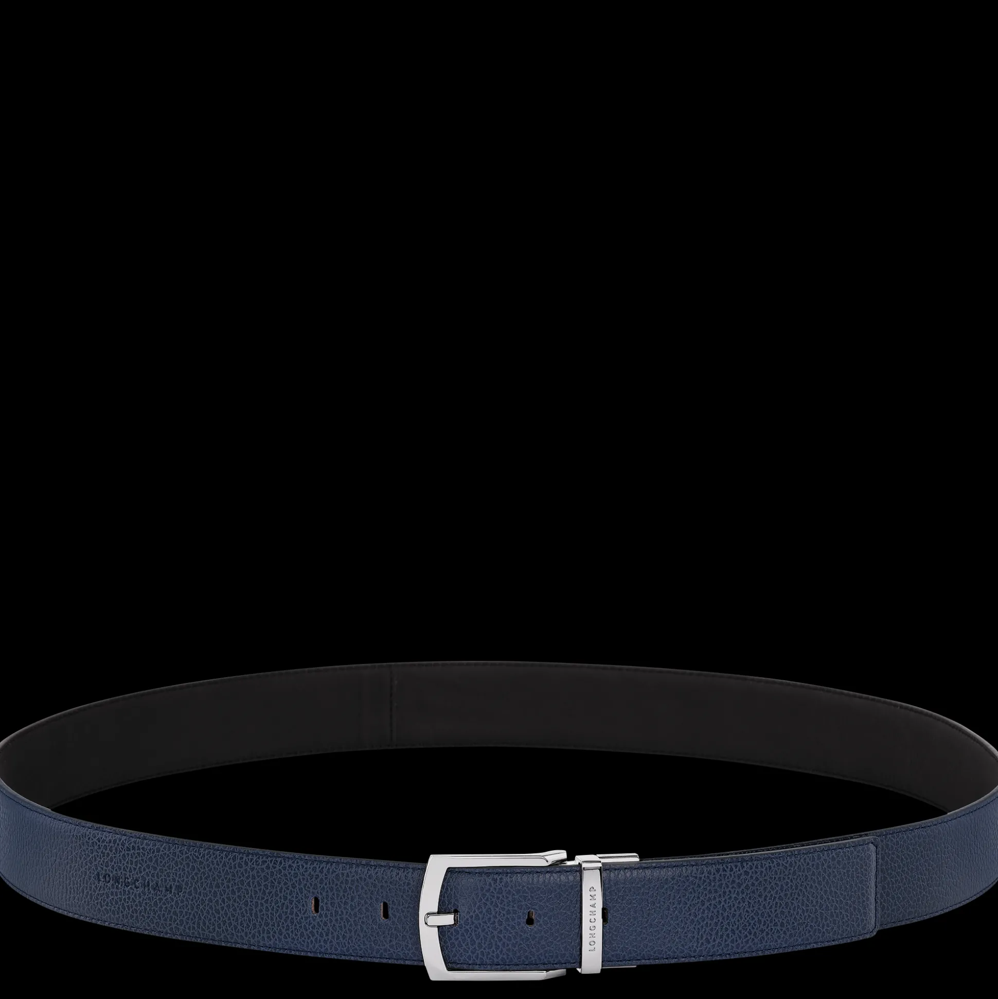 Store Longchamp Cintura da uomo BluNavy/Nero