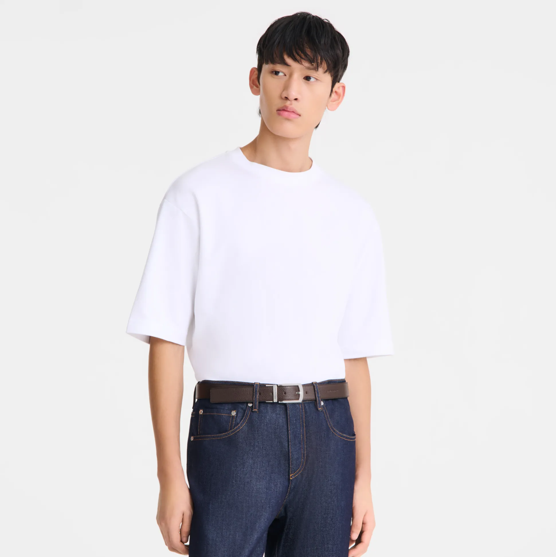 cintura_da_uomo_2-6.webp Store Longchamp Cintura da uomo Moka/Nero