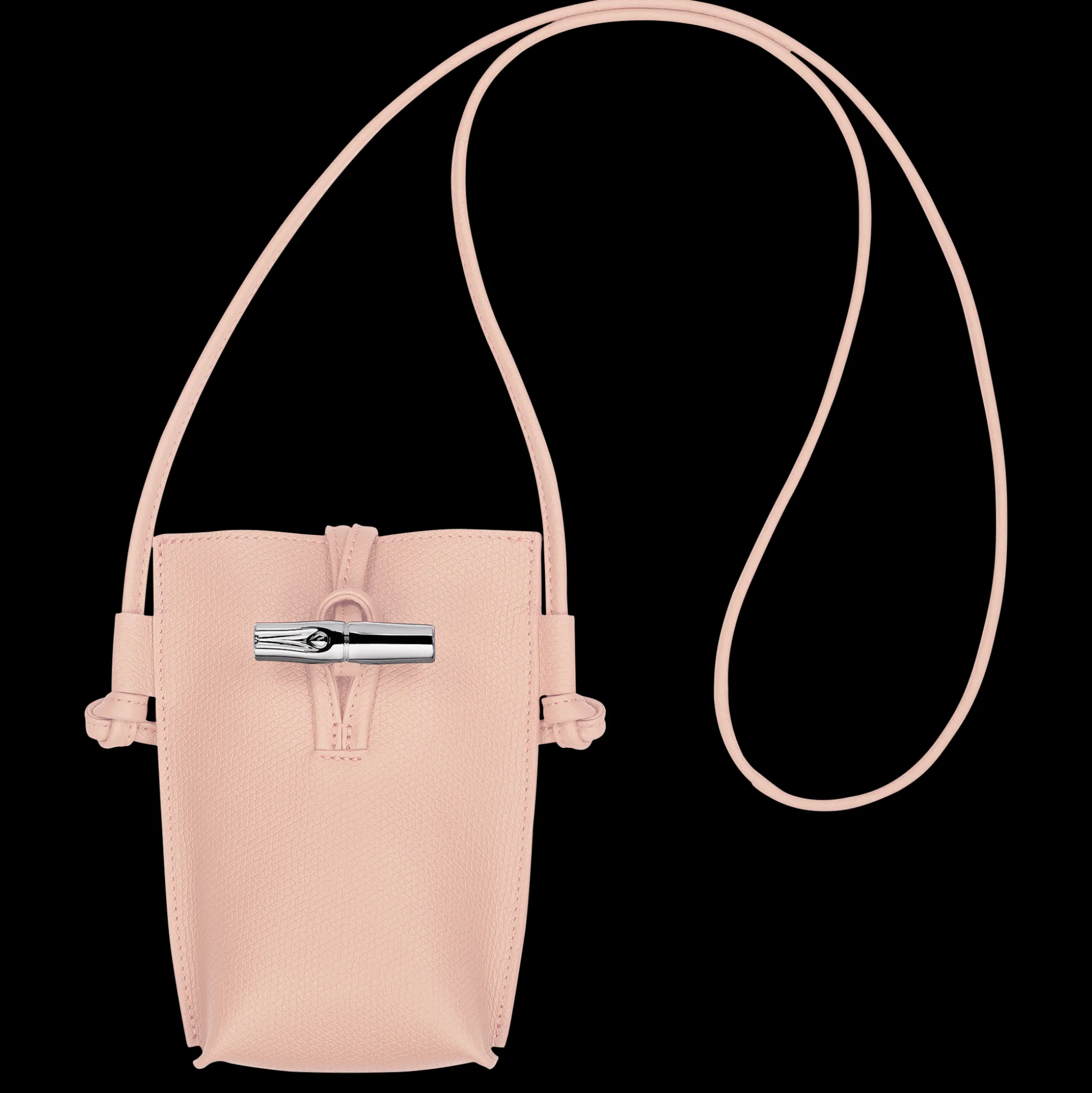 Best Longchamp Custodia per cellulare con laccio in cuoio Ballerina