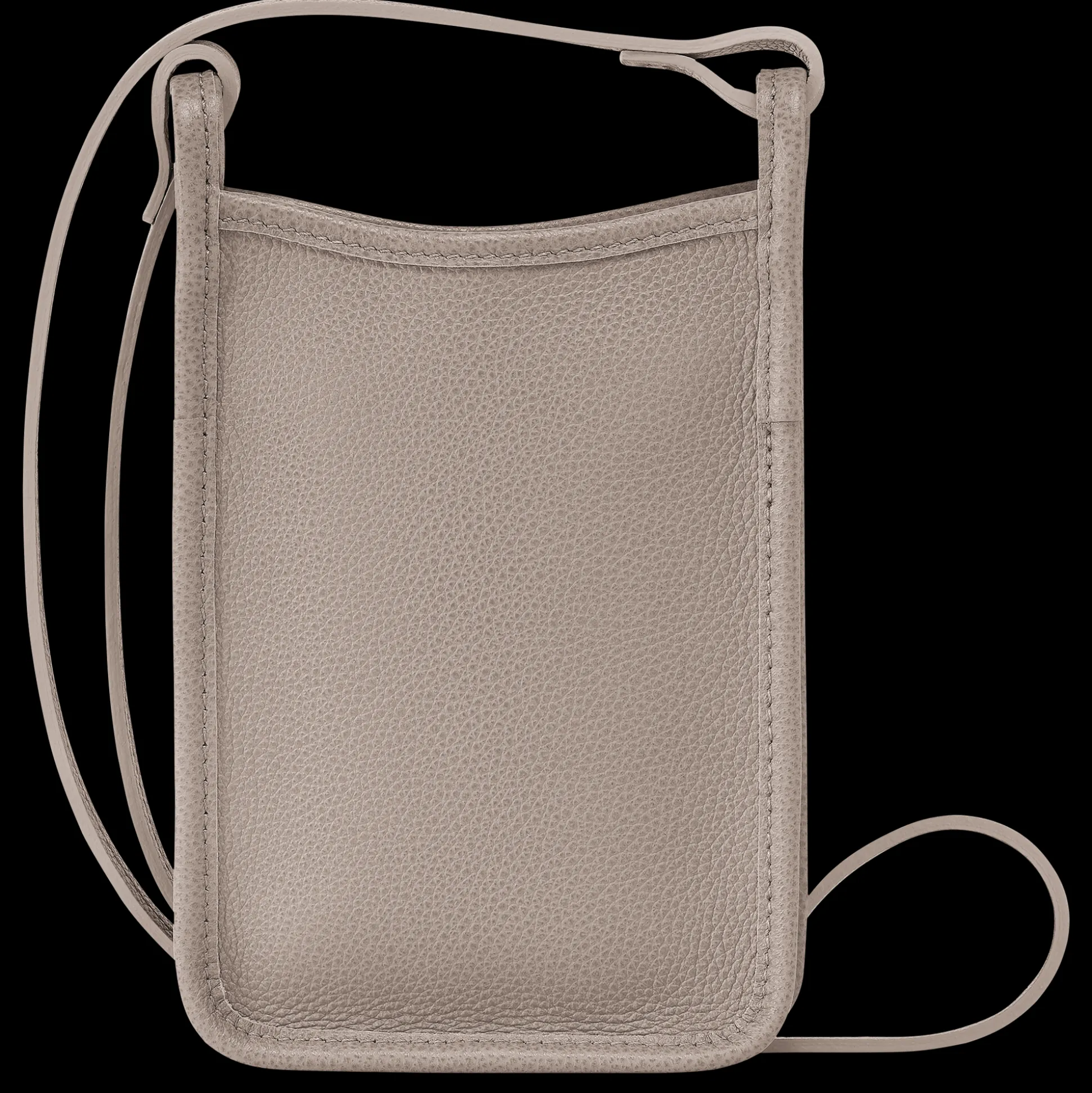custodia_per_cellulare_con_laccio_in_cuoio_3-19.webp Discount Longchamp Custodia per cellulare con laccio in cuoio Tortora