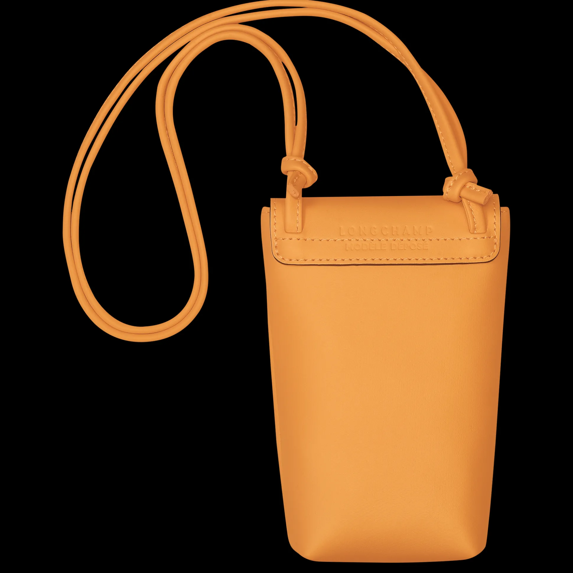 custodia_per_cellulare_con_laccio_in_cuoio_3-27.webp Clearance Longchamp Custodia per cellulare con laccio in cuoio Albicocca