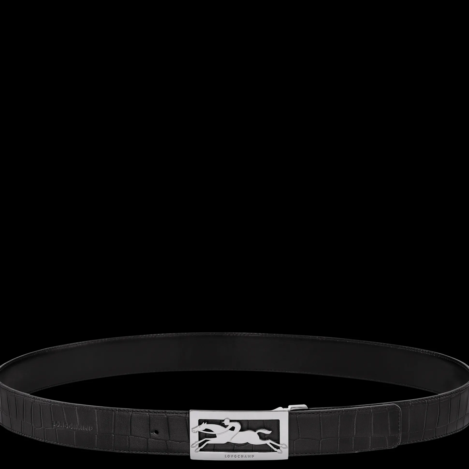 Discount Longchamp Delta Box Pelle - Nero