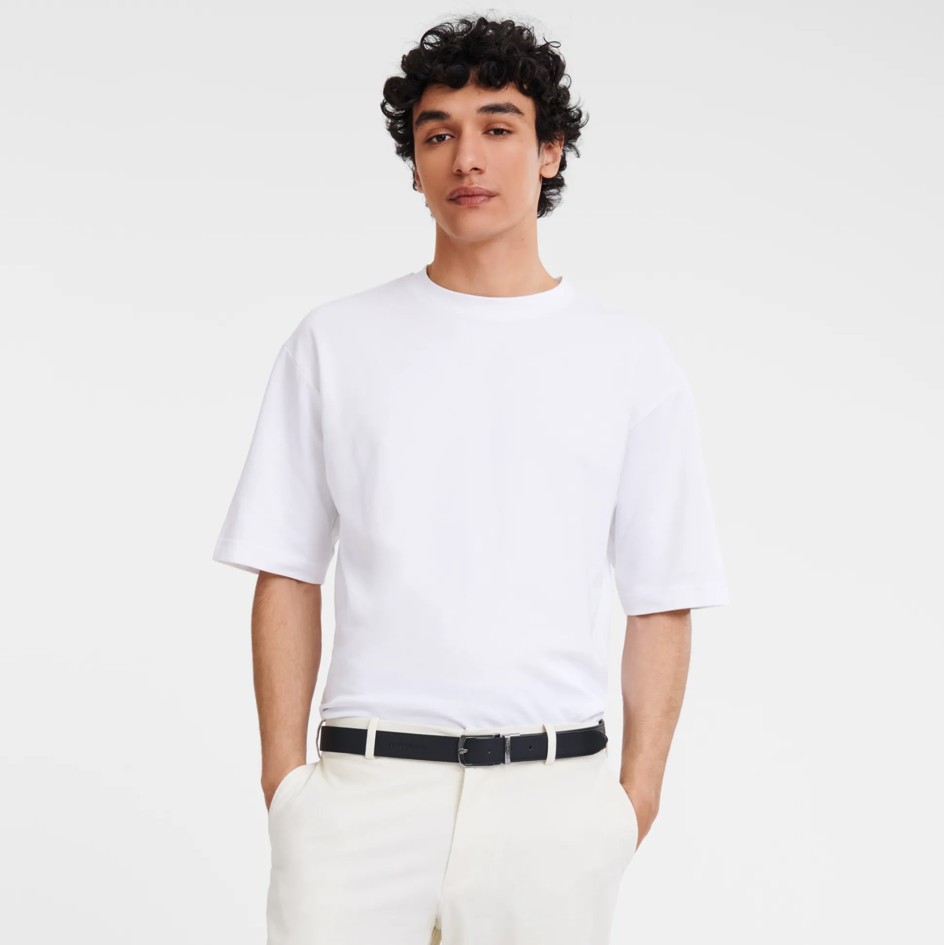 Cheap Longchamp Delta Box Pelle - Nero/Marine