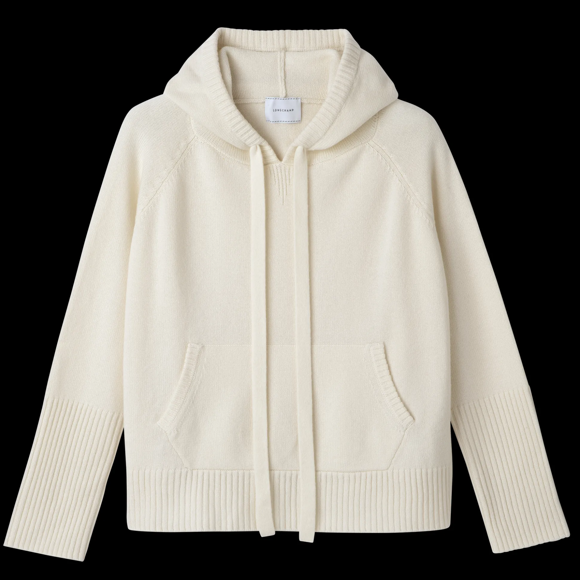 Store Longchamp Felpa con cappuccio Greggio