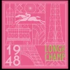 Sale Longchamp Foulard di seta 50 Torre Eiffel 1948 OTHER - Rosa