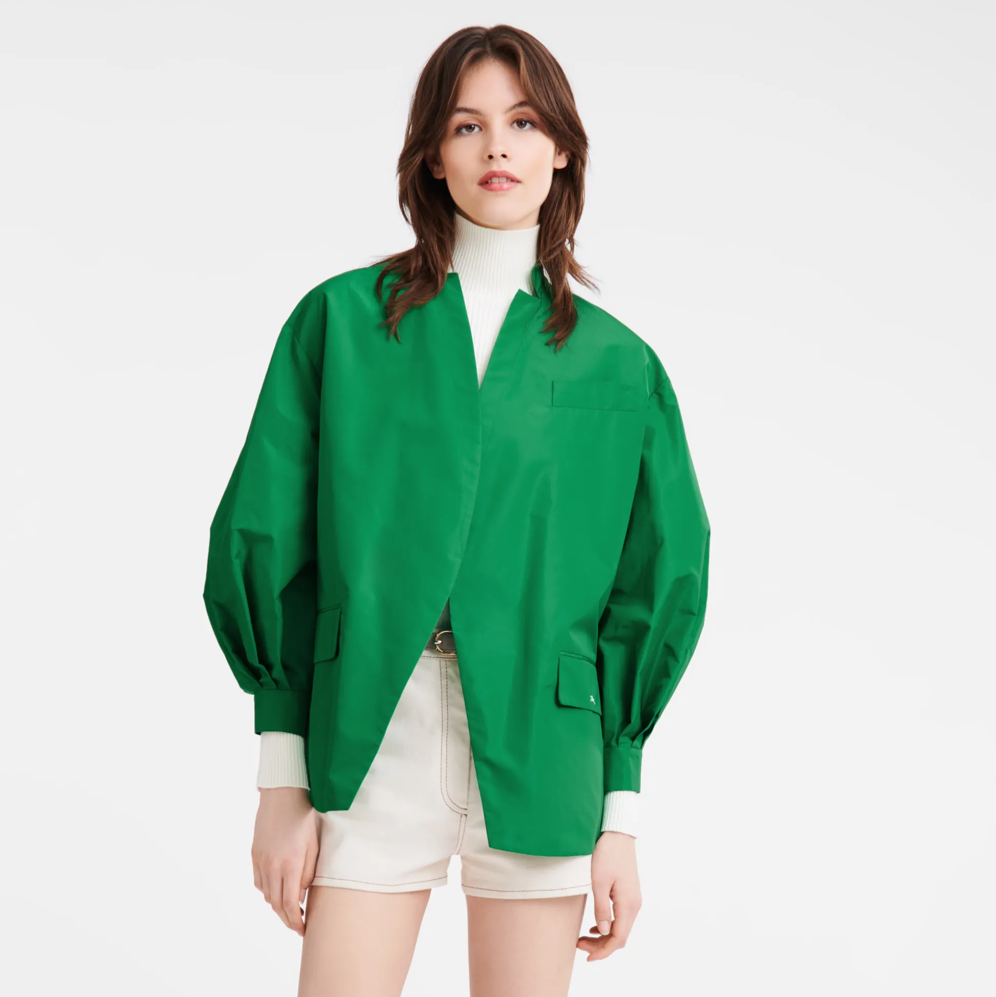 giacca_kimono_3-6.webp Shop Longchamp Giacca kimono Verde