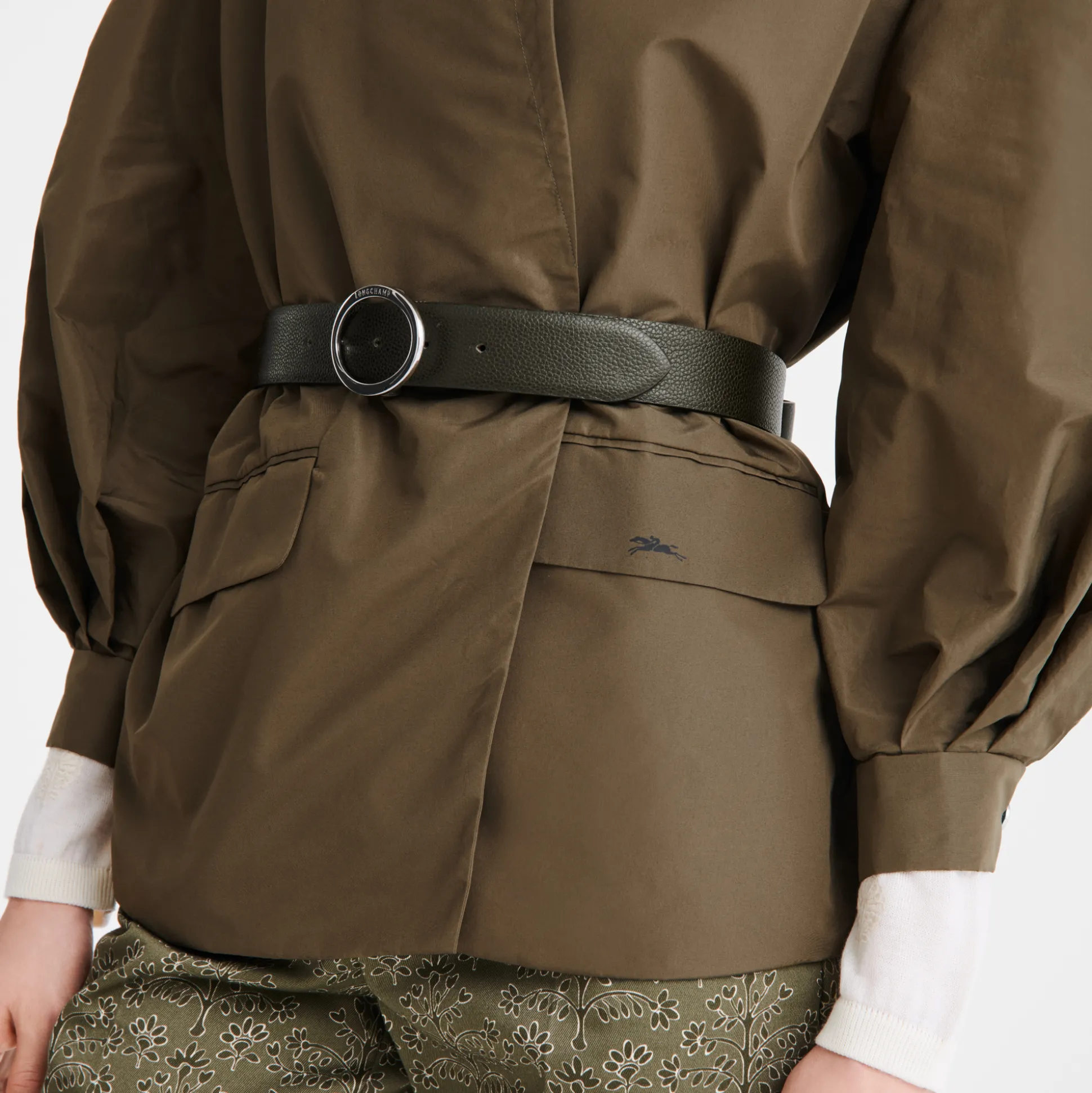 giacca_kimono_taffet_tecnico__carciofo_4.webp Clearance Longchamp Giacca kimono Taffetà tecnico - Carciofo