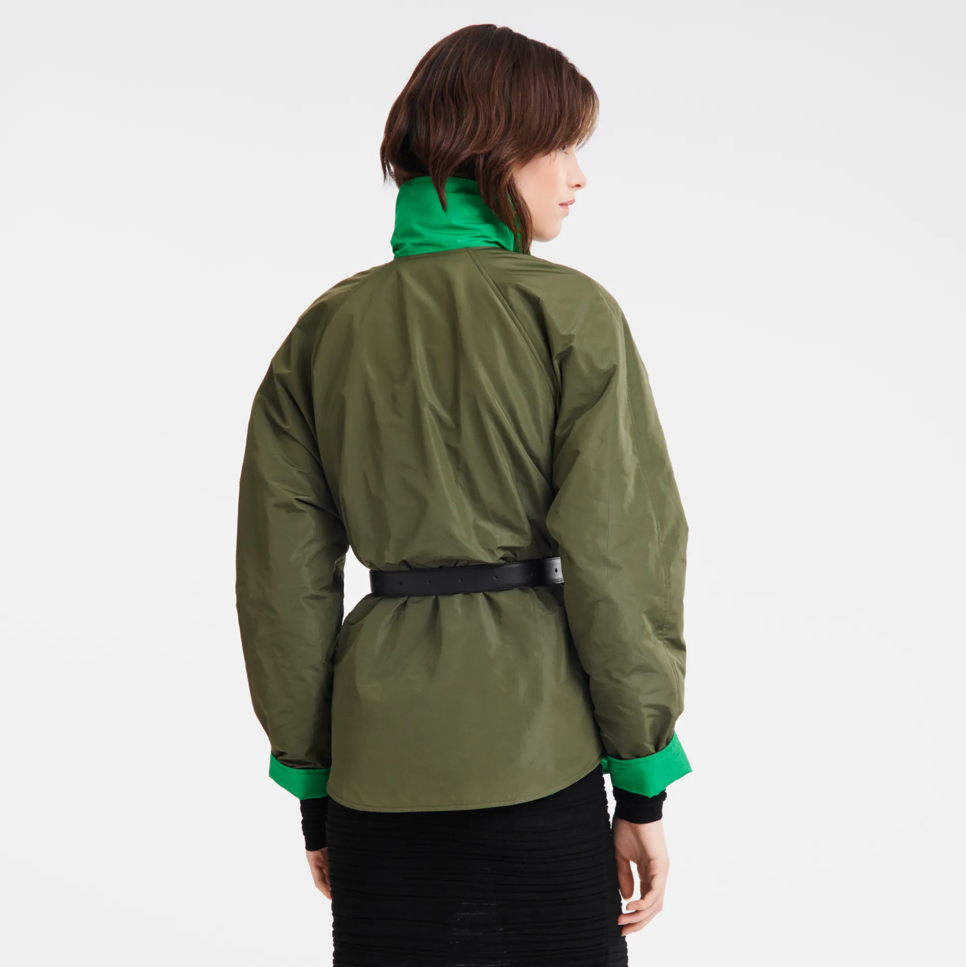 giubbotto_imbottito_2.webp Store Longchamp Giubbotto imbottito Kaki/Verde