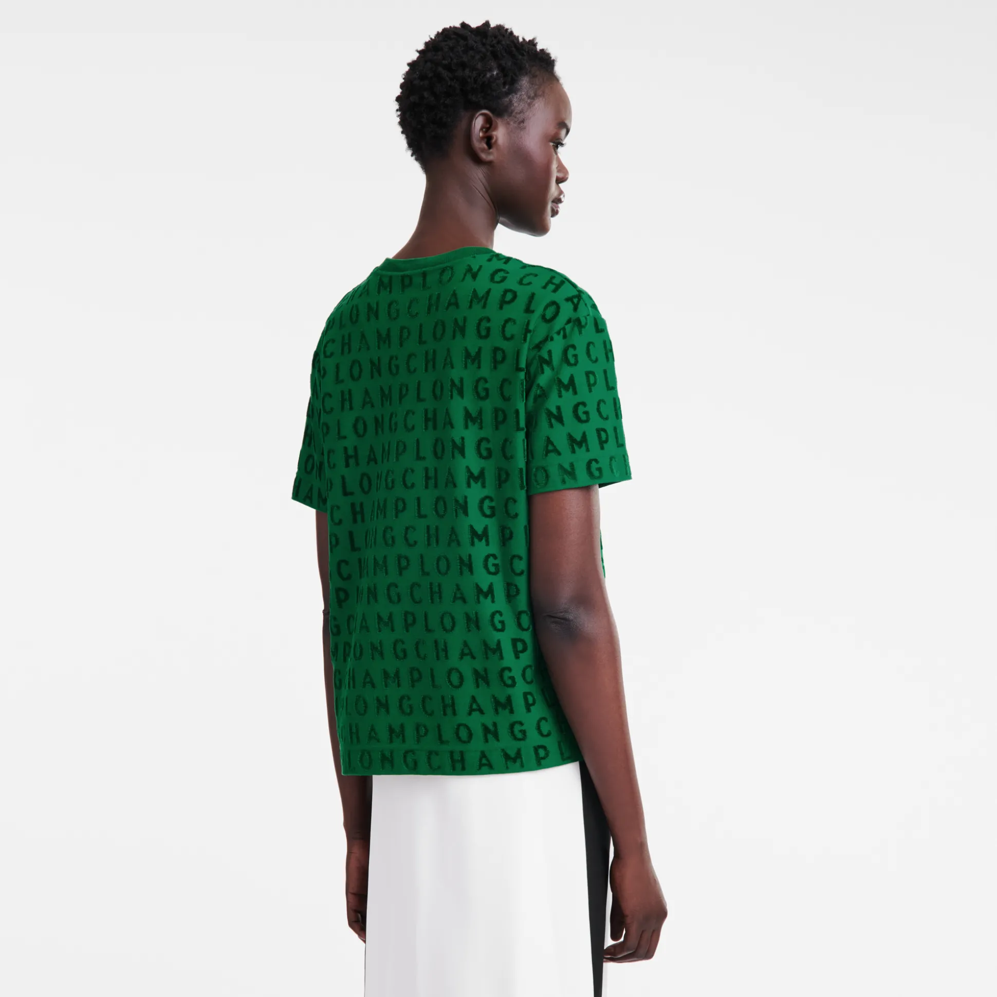 maglietta_grande_con_logo_2-1.webp Outlet Longchamp Maglietta grande con logo Verde