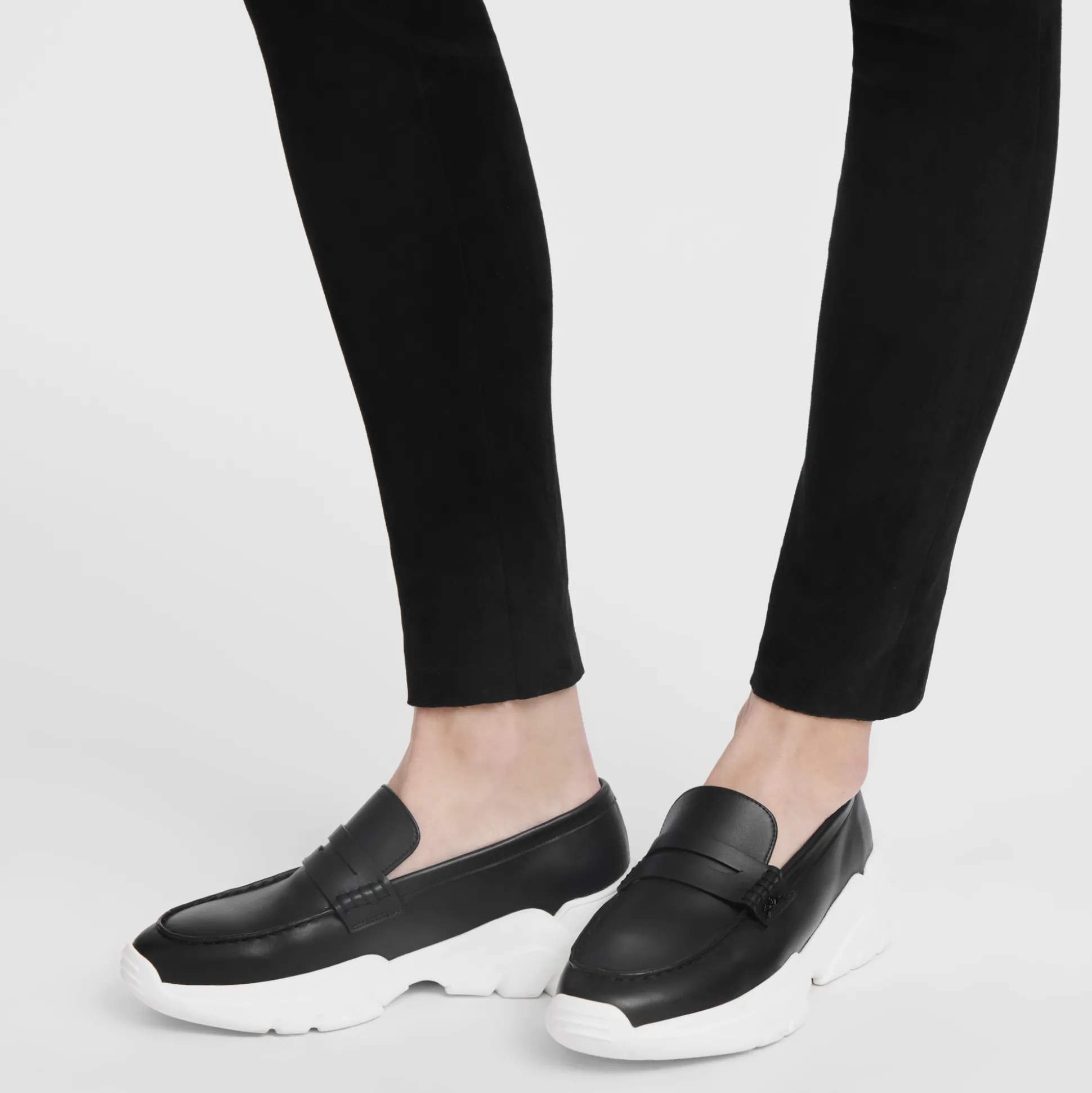 Online Longchamp Mocassino Nero