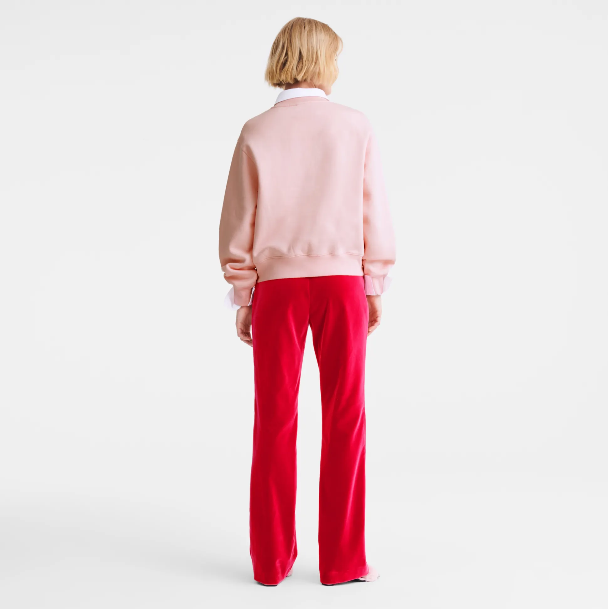 pantaloni_2-4.webp Sale Longchamp Pantaloni Rosa