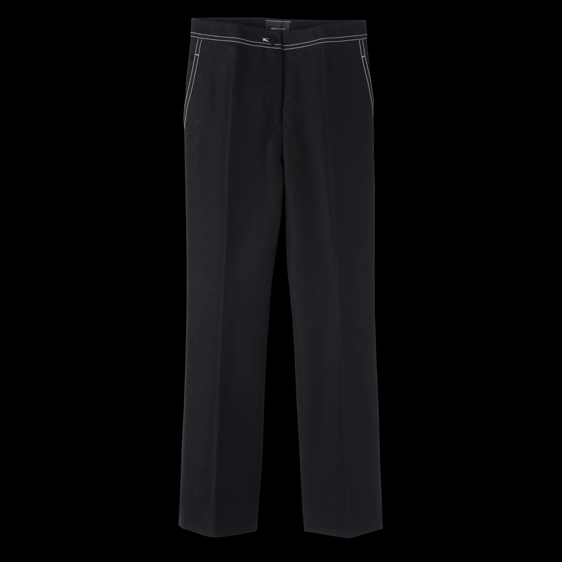 Flash Sale Longchamp Pantaloni corti dritti Nero