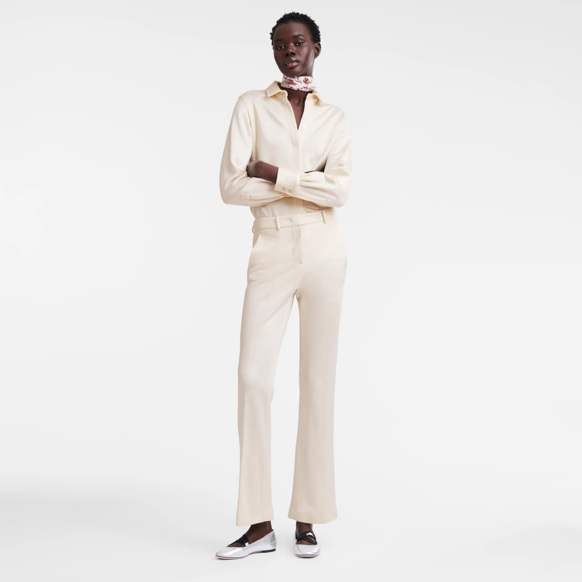 Online Longchamp Pantaloni da completo Greggio