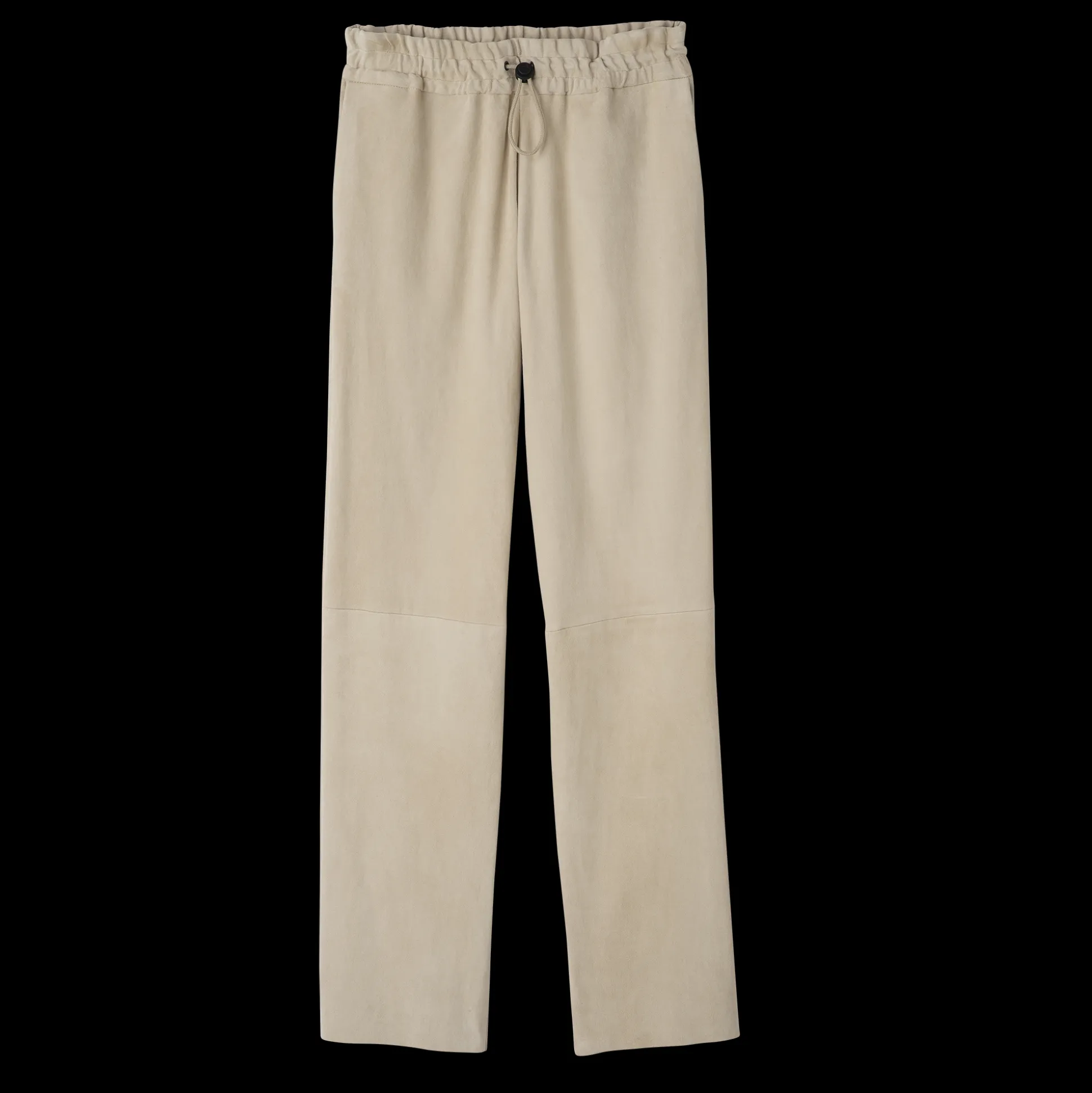 New Longchamp Pantaloni dritti in pelle Beige