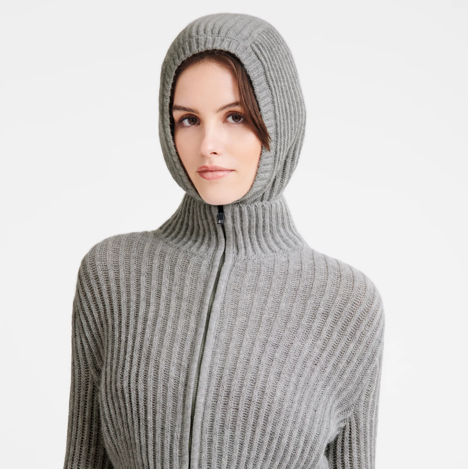 Best Sale Longchamp Passamontagna Grigio